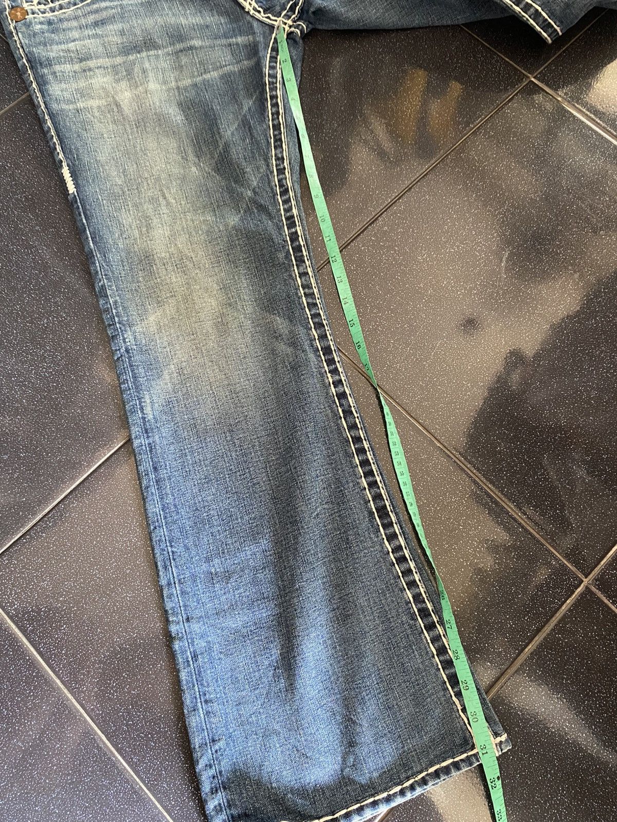 True Religion Flared🔥 TRUE RELIGION Vintage Denim Jeans Pants Size US 34 / EU 50 - 11 Thumbnail
