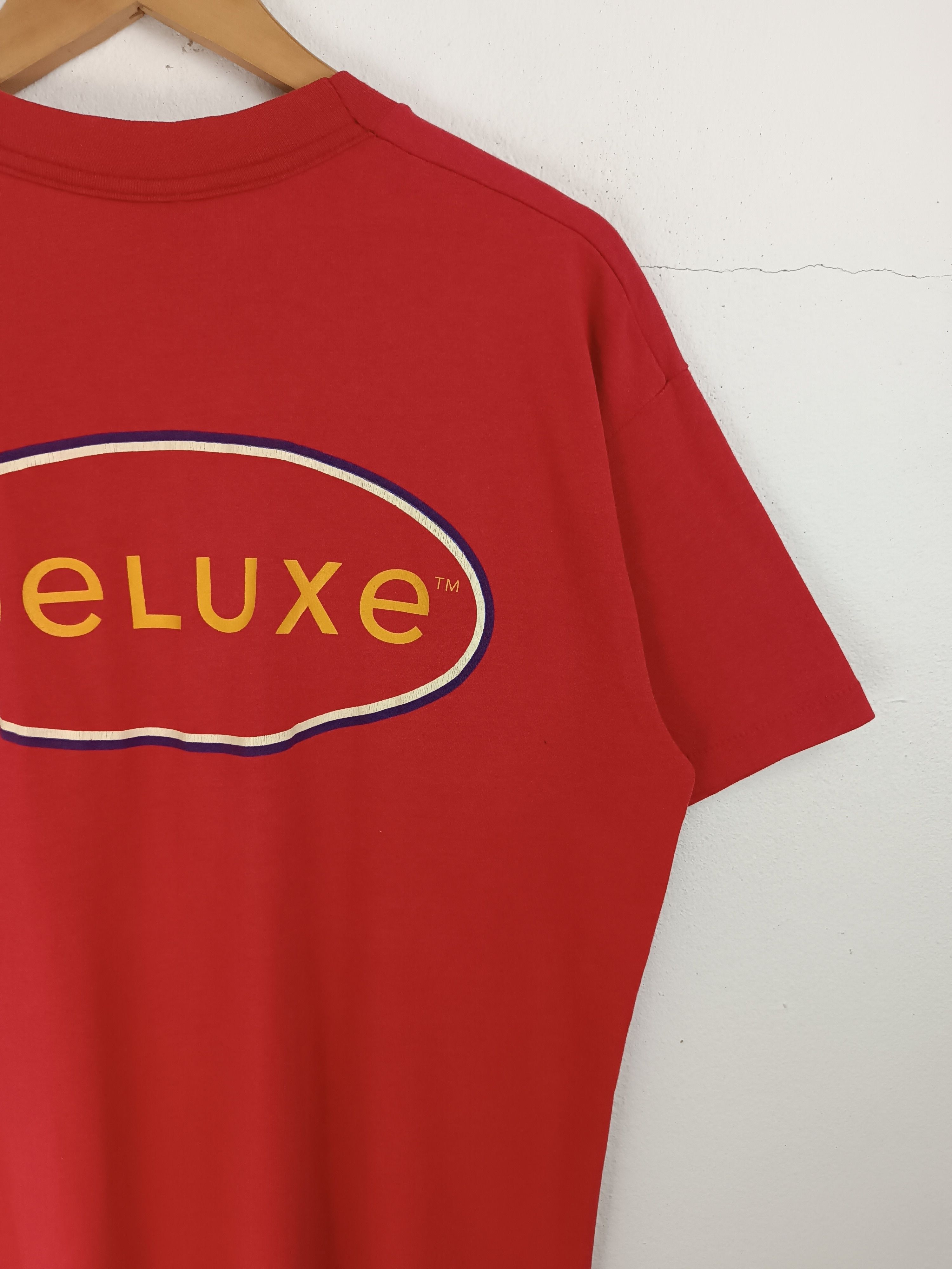 Vintage VINTAGE '94 MCDONALD'S DELUXE PROMO TEE MCD BURGER VERY RARE Size US L / EU 52-54 / 3 - 5 Thumbnail