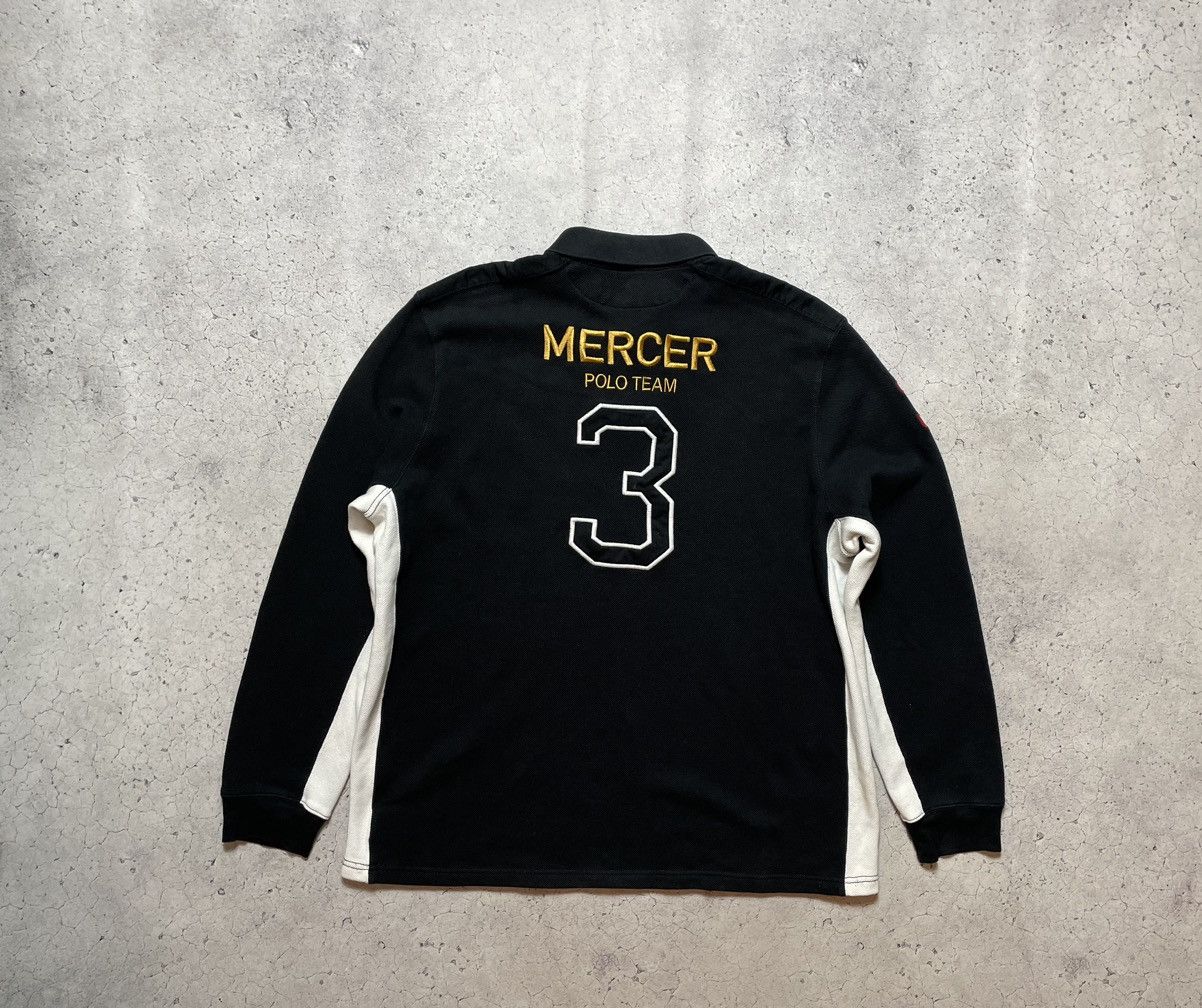 Polo Ralph Lauren Vintage Rugby Sweatshirt Polo Ralph Lauren Mercer Team #3 Size US XXL / EU 58 / 5 - 2 Thumbnail
