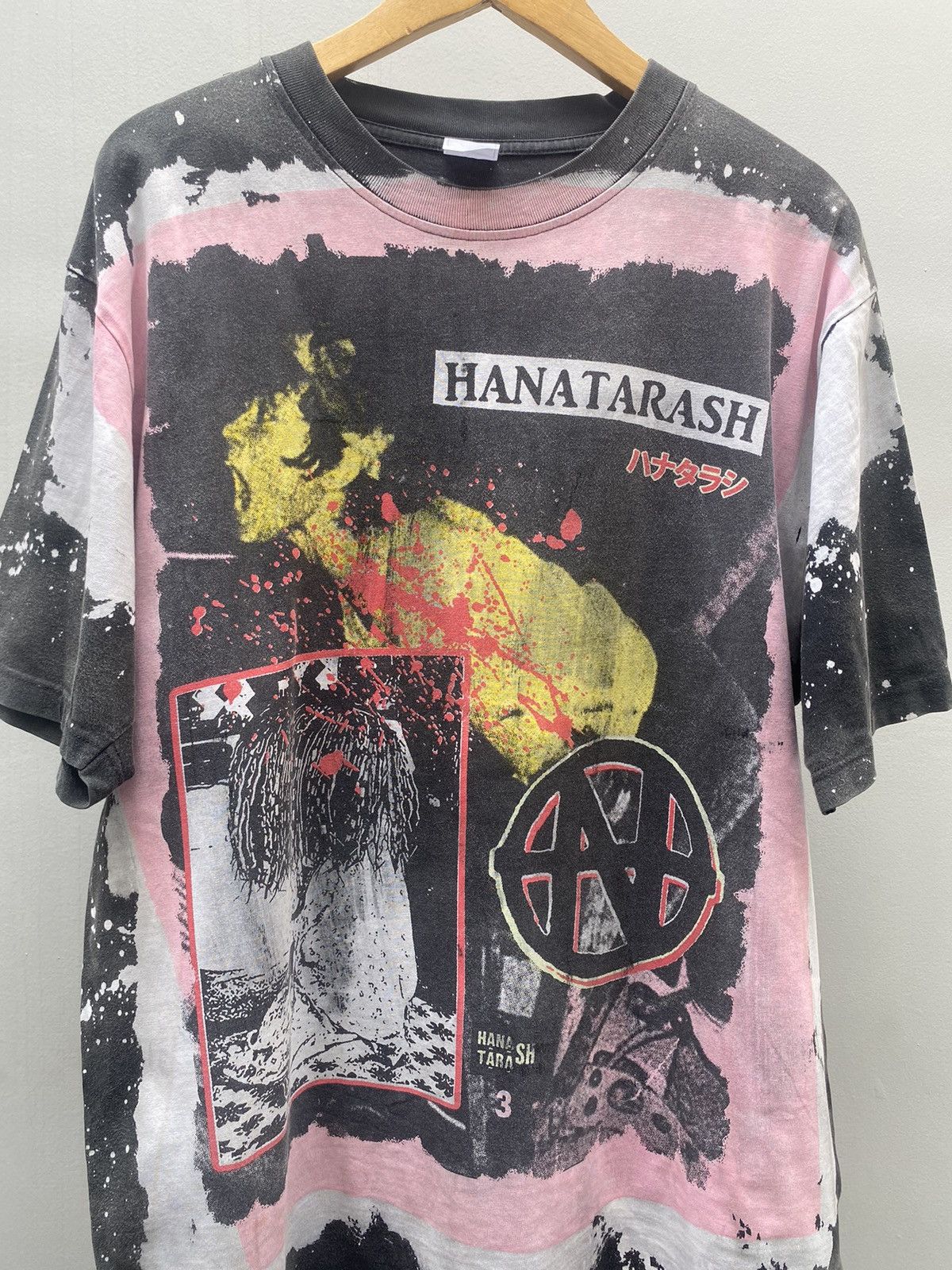 Band Tees Trashead Hanatarash Noise T Shirt Sun Faded ERD Grunge Size US XL / EU 56 / 4 - 3 Thumbnail