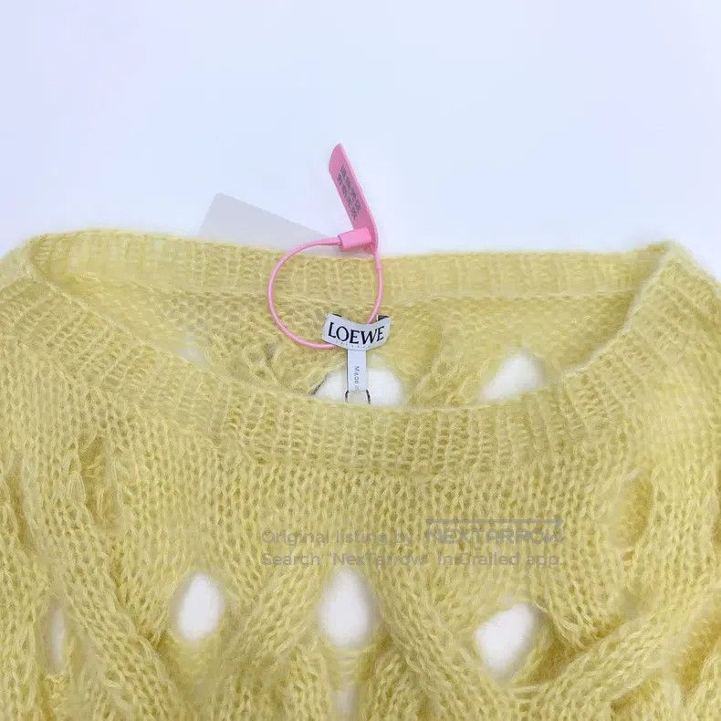 Loewe Loewe Yellow cutout knit sweater Size S / US 4 / IT 40 - 3 Thumbnail