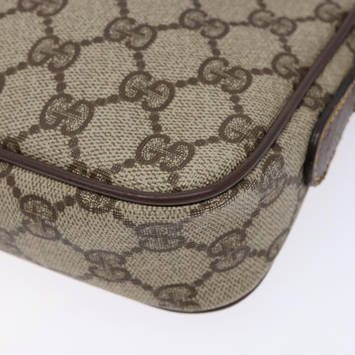 Gucci GUCCI GG Supreme Shoulder Bag Pvc Beige Gold 007 115 6428 Size ONE SIZE - 11 Thumbnail