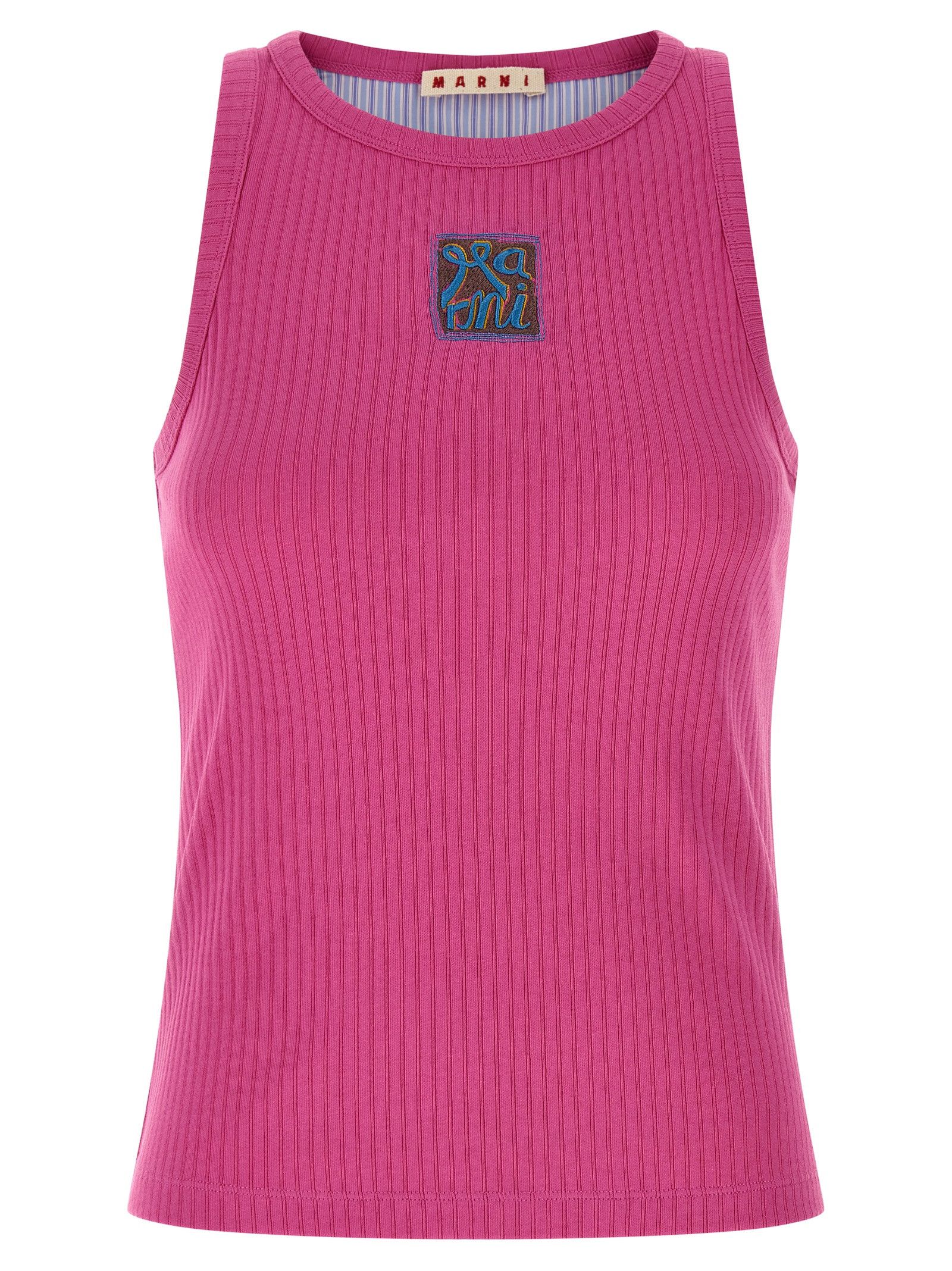Marni Logo patch tank top Size S / US 4 / IT 40 - 1 Thumbnail