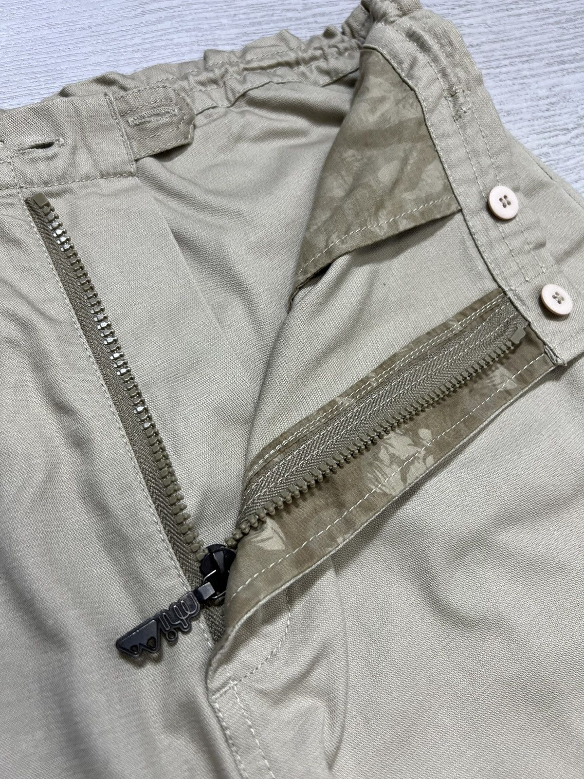 Maharishi Maharishi - Embroidered Logo Loose Snoshorts Size US 32 / EU 48 - 10 Thumbnail
