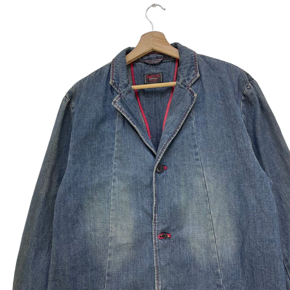 Indigo 🔥Vintage Smith Chore Jacket Size US M / EU 48-50 / 2 - 3 Thumbnail