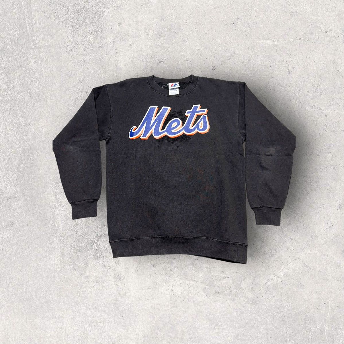MLB × Majestic × Vintage Vintage New York Mets sweatshirt Size US M / EU 48-50 / 2 - 1 Thumbnail