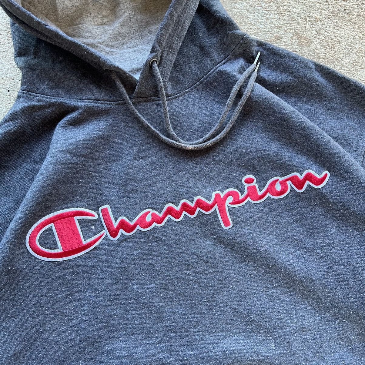 Champion Faded Champion Dark Grey Hoodie Size US L / EU 52-54 / 3 - 4 Thumbnail