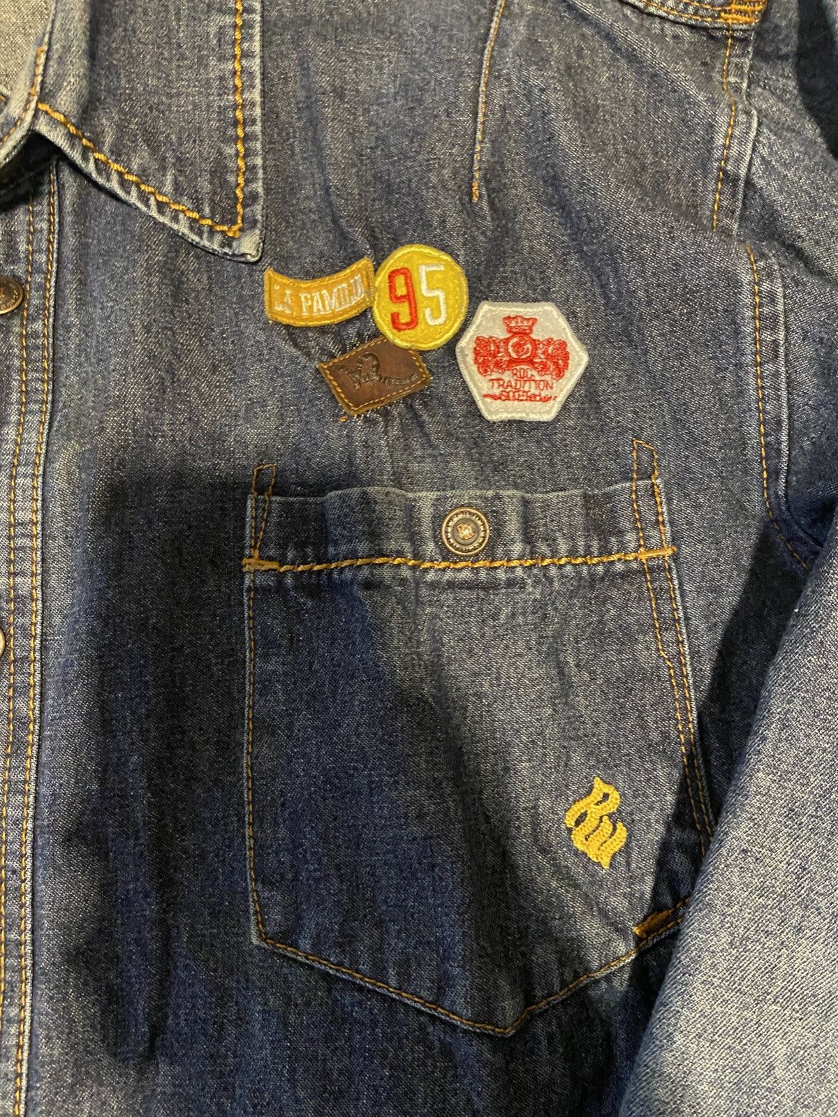 Rocawear Vintage Rocawear Y2K Denim Button Up/Jacket Size US XXL / EU 58 / 5 - 3 Thumbnail