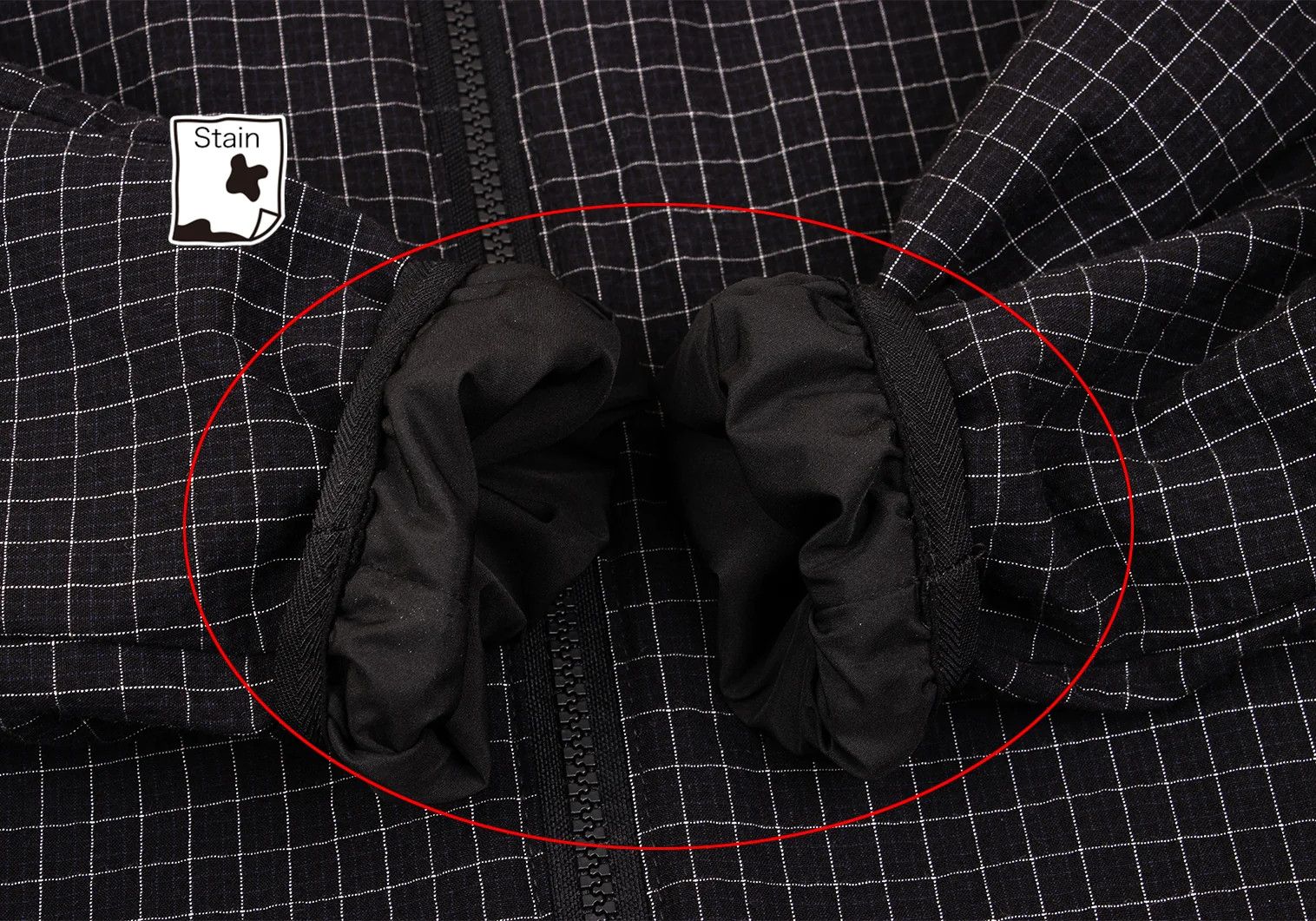 Emporio Armani Colorful Taping Grid Reversible Blouson in Black and Others Size US S / EU 44-46 / 1 - 8 Thumbnail