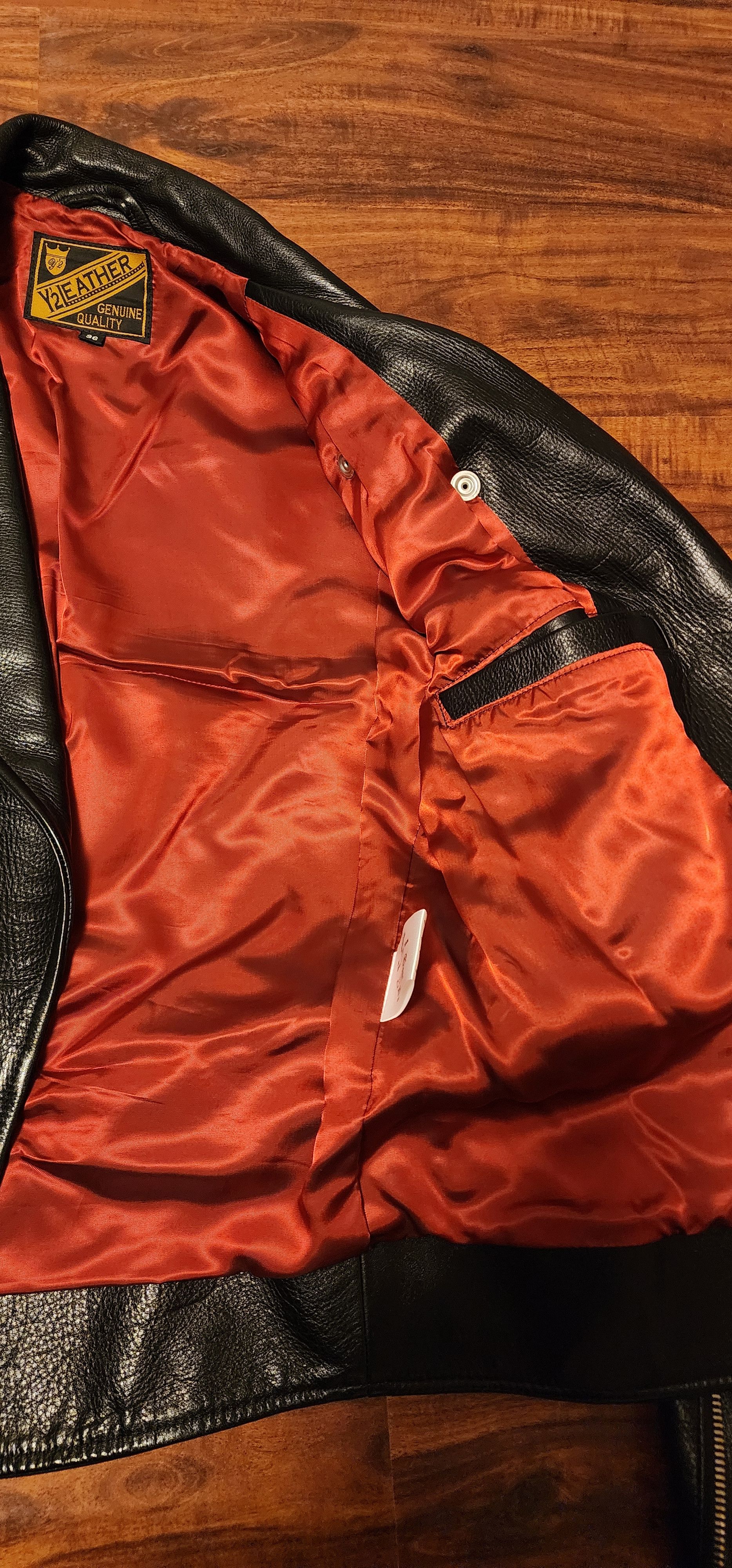 Y'2 Leather Y'2 Leather Moto Double Riders Jacket Size US XXS / EU 40 - 9 Thumbnail