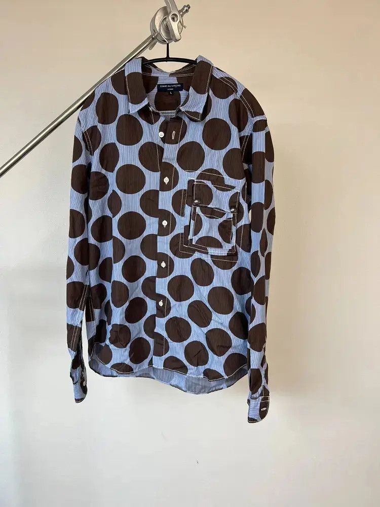 Comme des Garcons Comme des Garcons Homme polka dot shirt Size US L / EU 52-54 / 3 - 1 Thumbnail