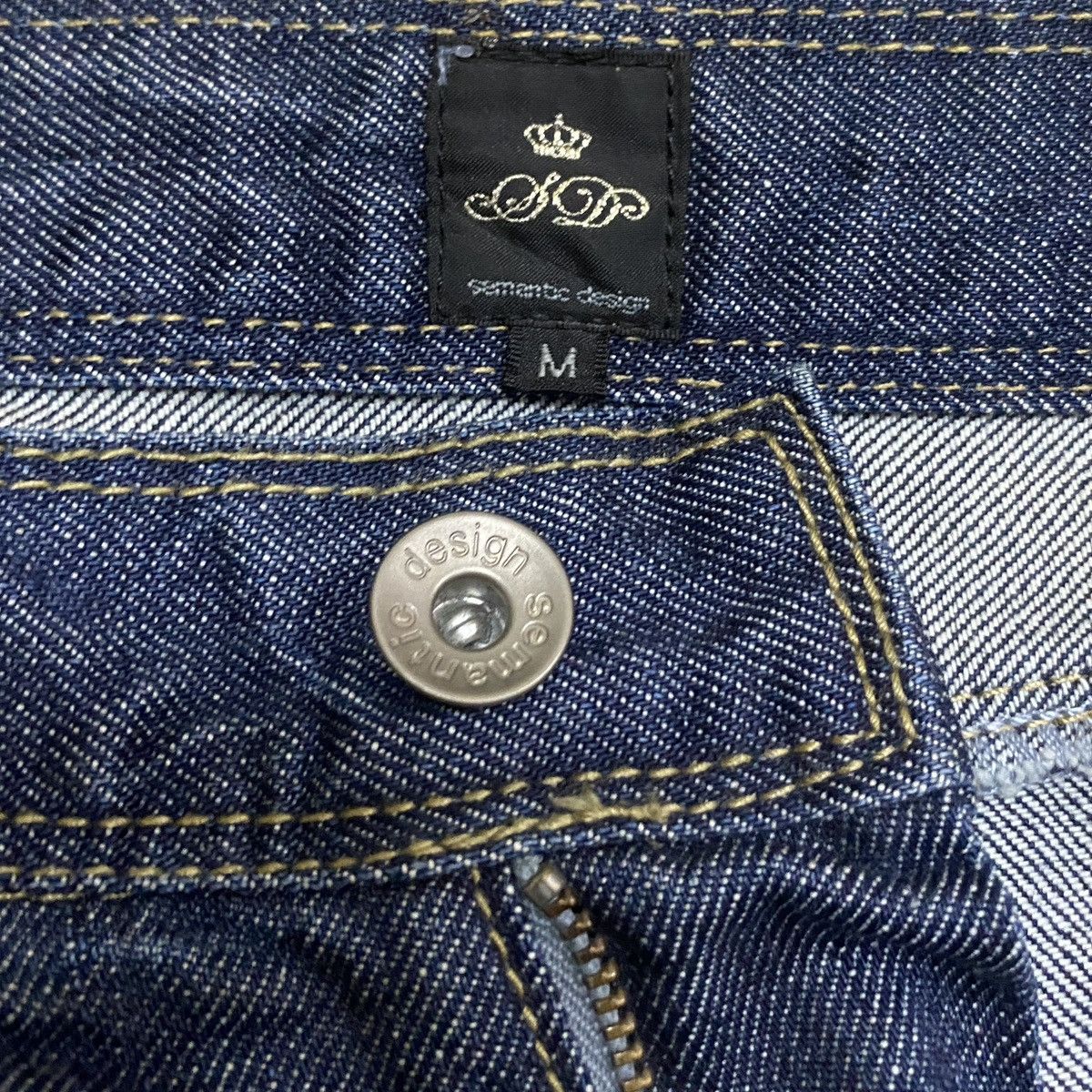 If Six Was Nine × semanticdesign Vintage Semantic Design Flared Jeans 1990s Size US 31 - 6 Thumbnail