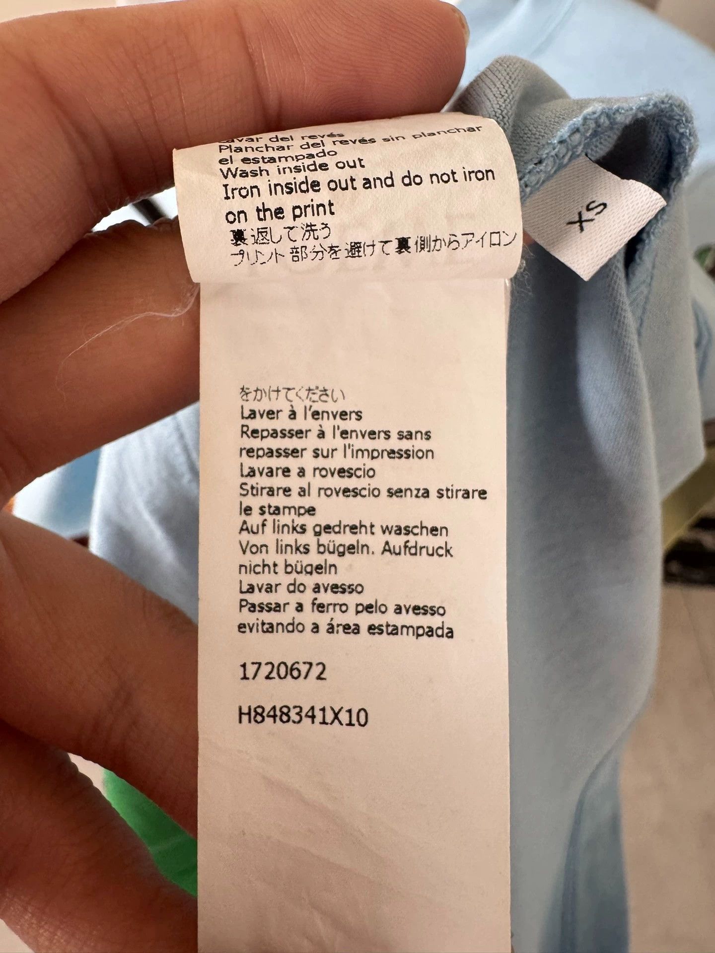 Loewe LOEWE Blue Longmao Tee xs unisex Size US XS / EU 42 / 0 - 9 Thumbnail