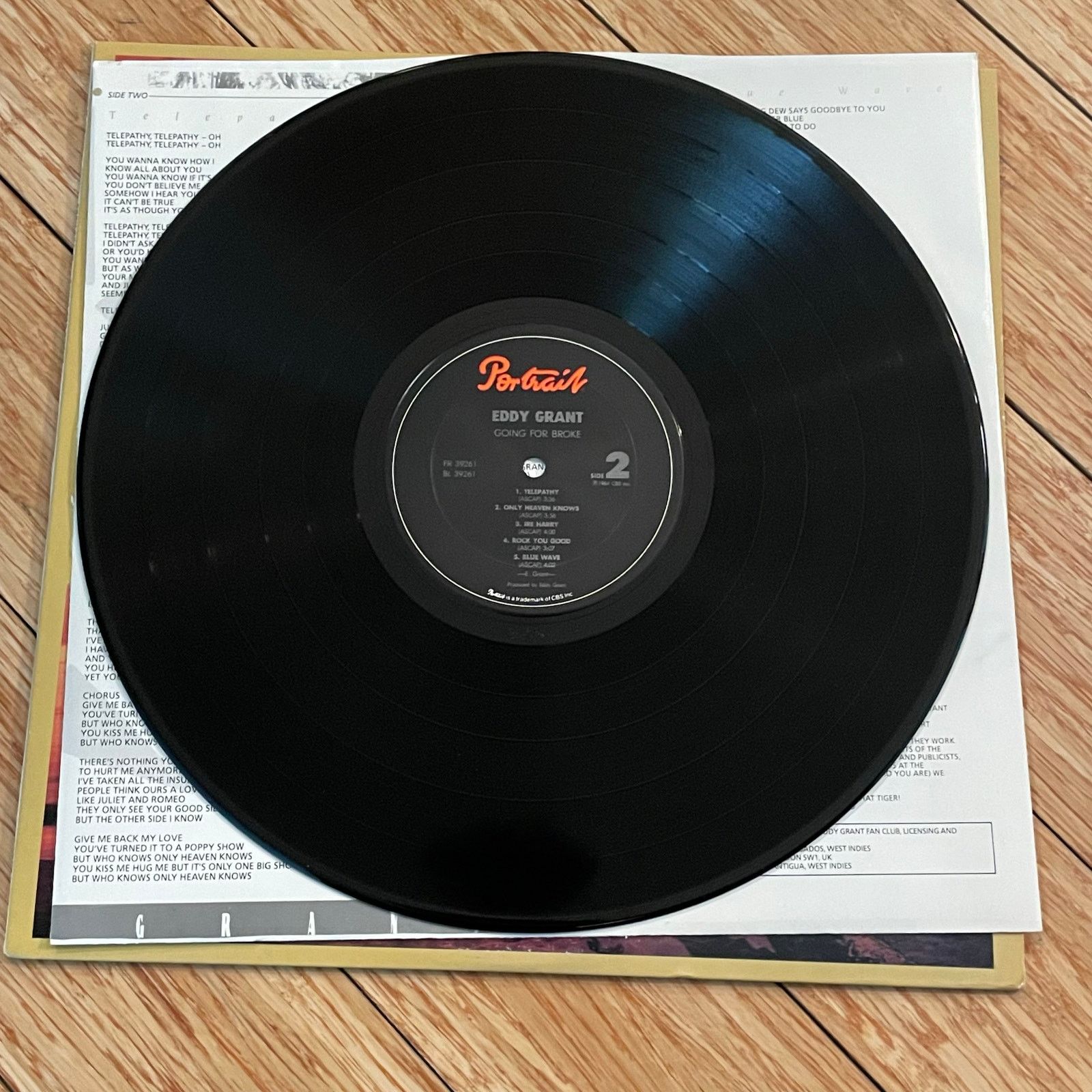 Other Eddy Grant - Going For Broke LP vintage vinyl record album Size ONE SIZE - 4 Thumbnail