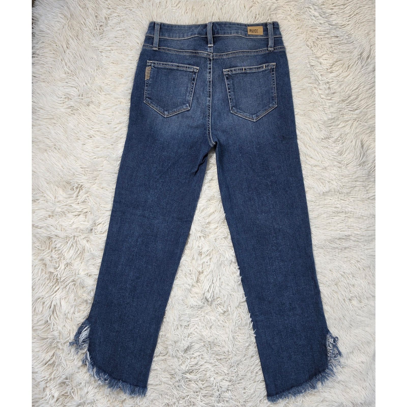 Paige Paige Hoxton Straight Crop Jeans 26 / 2 Size 26" / US 2 / IT 38 - 8 Thumbnail