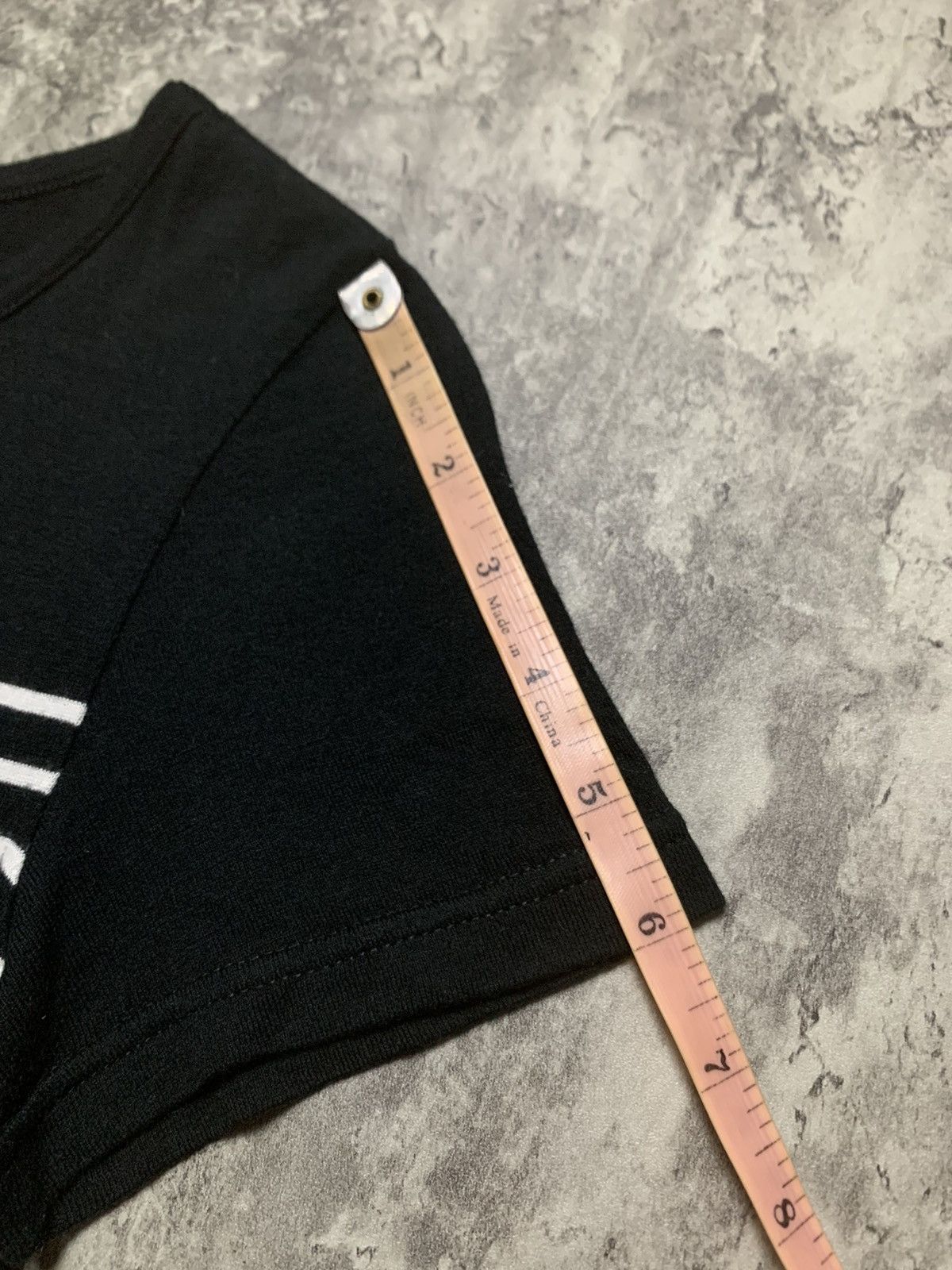 Yohji Yamamoto Yohji Yamamoto Signature Stripe Switching Tee Shirt Size M / US 6-8 / IT 42-44 - 10 Thumbnail