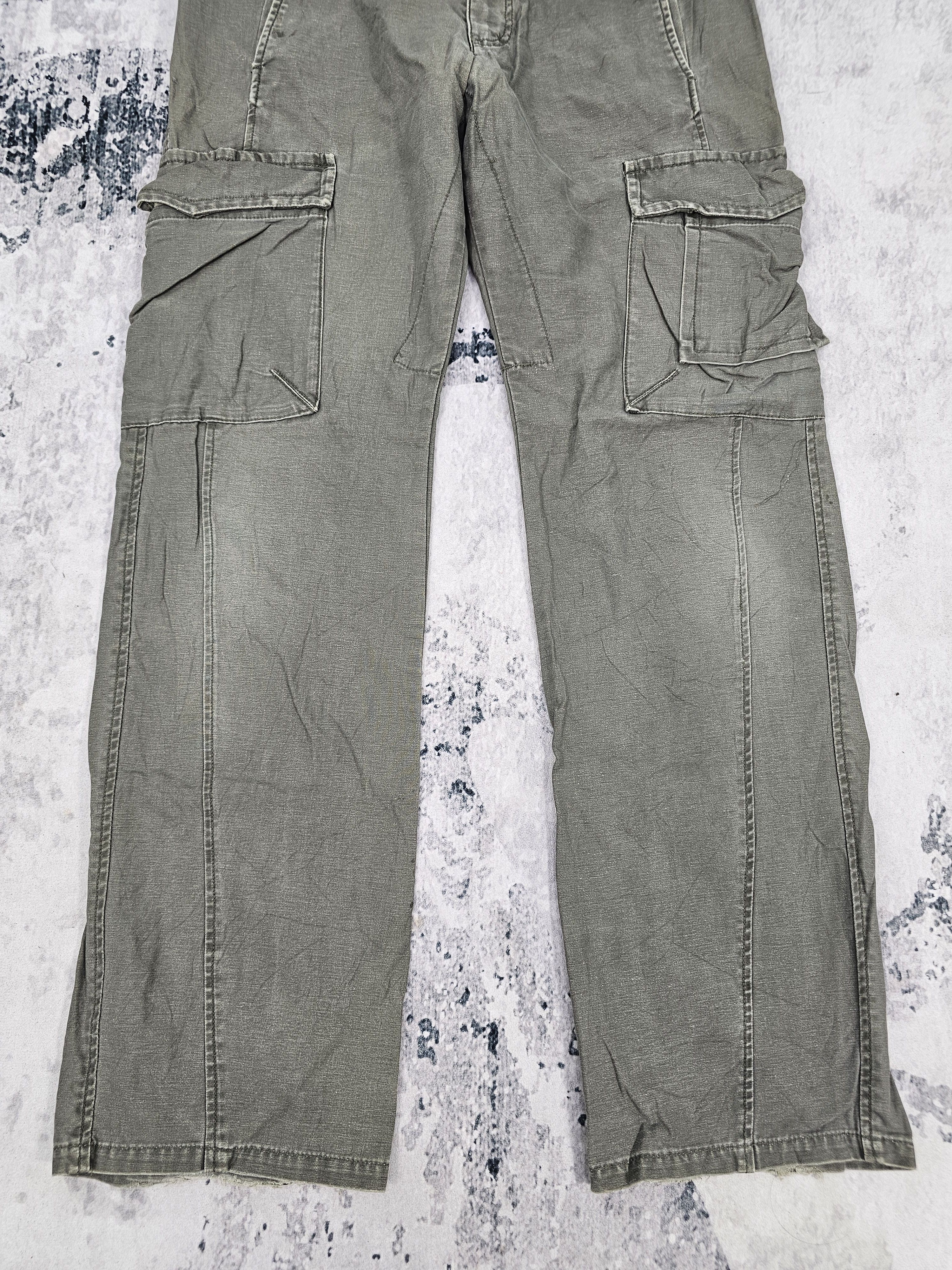 Global Work GLOBAL WORK Muti Pocket Cargo Tactical Pants JB0289 Size 34 Size US 34 / EU 50 - 3 Thumbnail