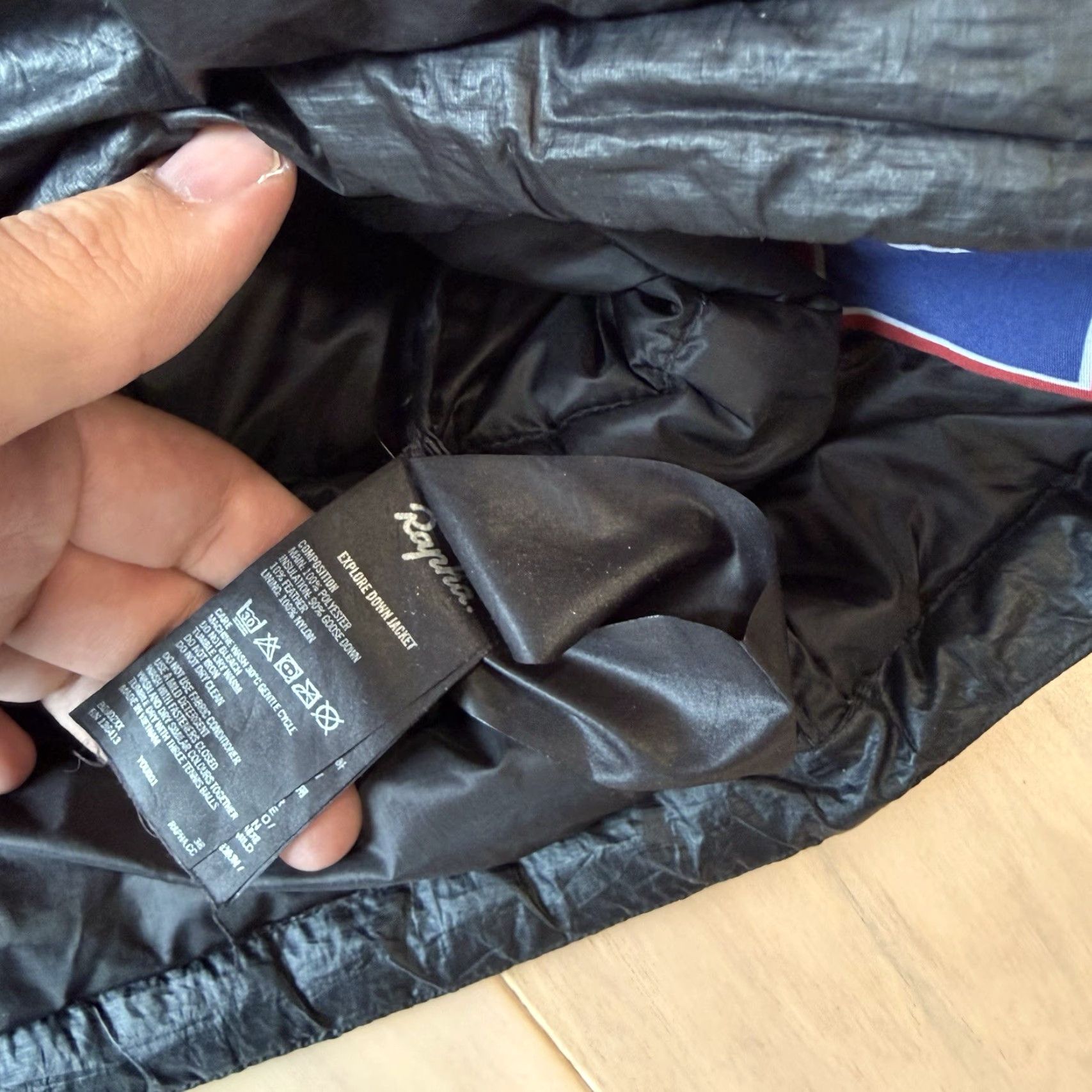 Rapha Rapha Explore Down Jacket Medium Black Full Zip Insulated Cycling Outerwear Mens Jacket Size US M / EU 48-50 / 2 - 7 Thumbnail