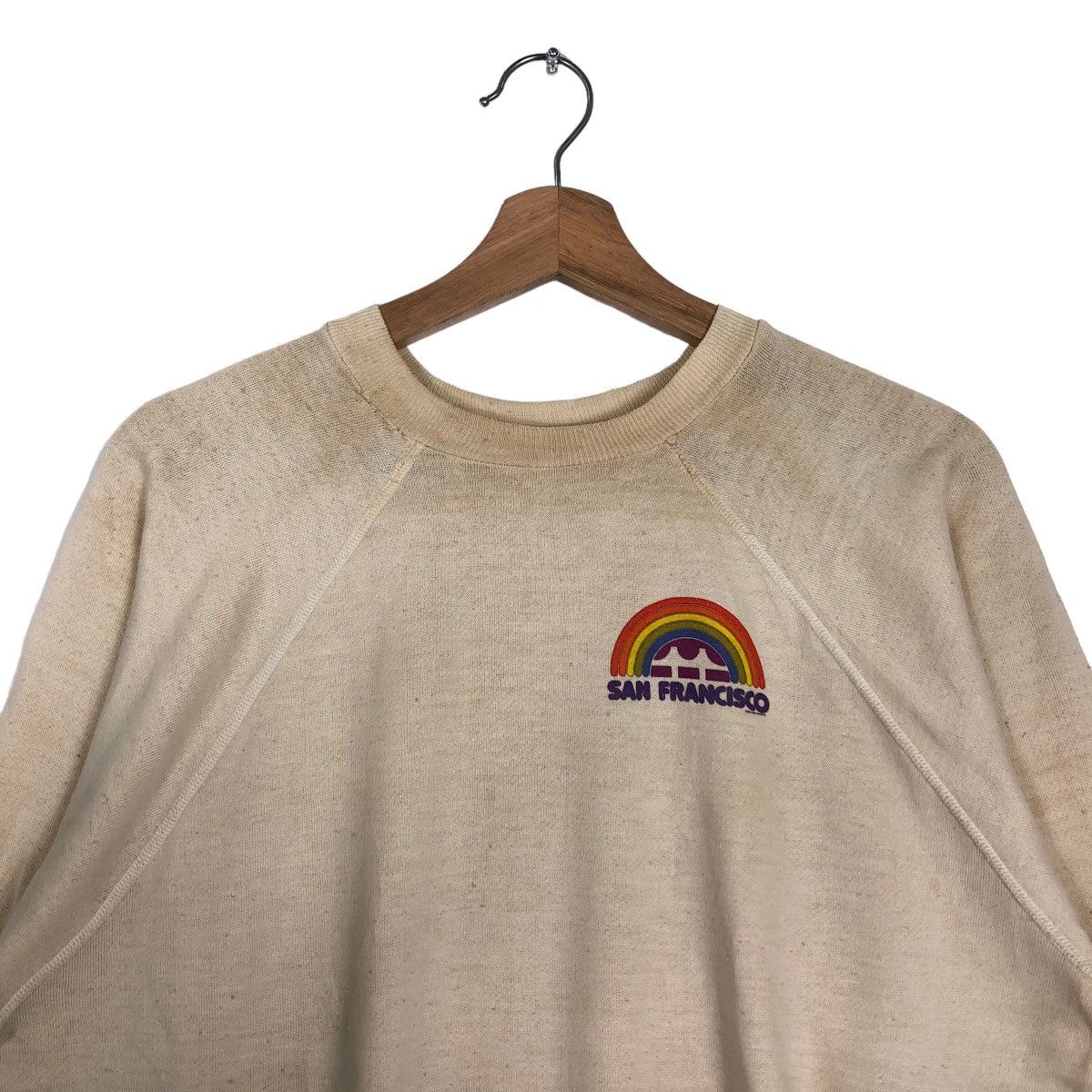 Japanese Brand 🔥90’s Vintage Sweatshirt Crewneck San Francisco Size US M / EU 48-50 / 2 - 3 Thumbnail