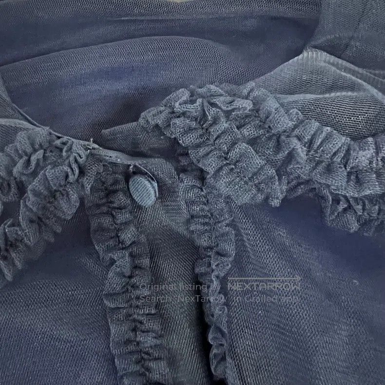 Fendi Fendi Solid-colored polyester viscose chiffon/lace blouse Size XS / US 0-2 / IT 36-38 - 4 Thumbnail