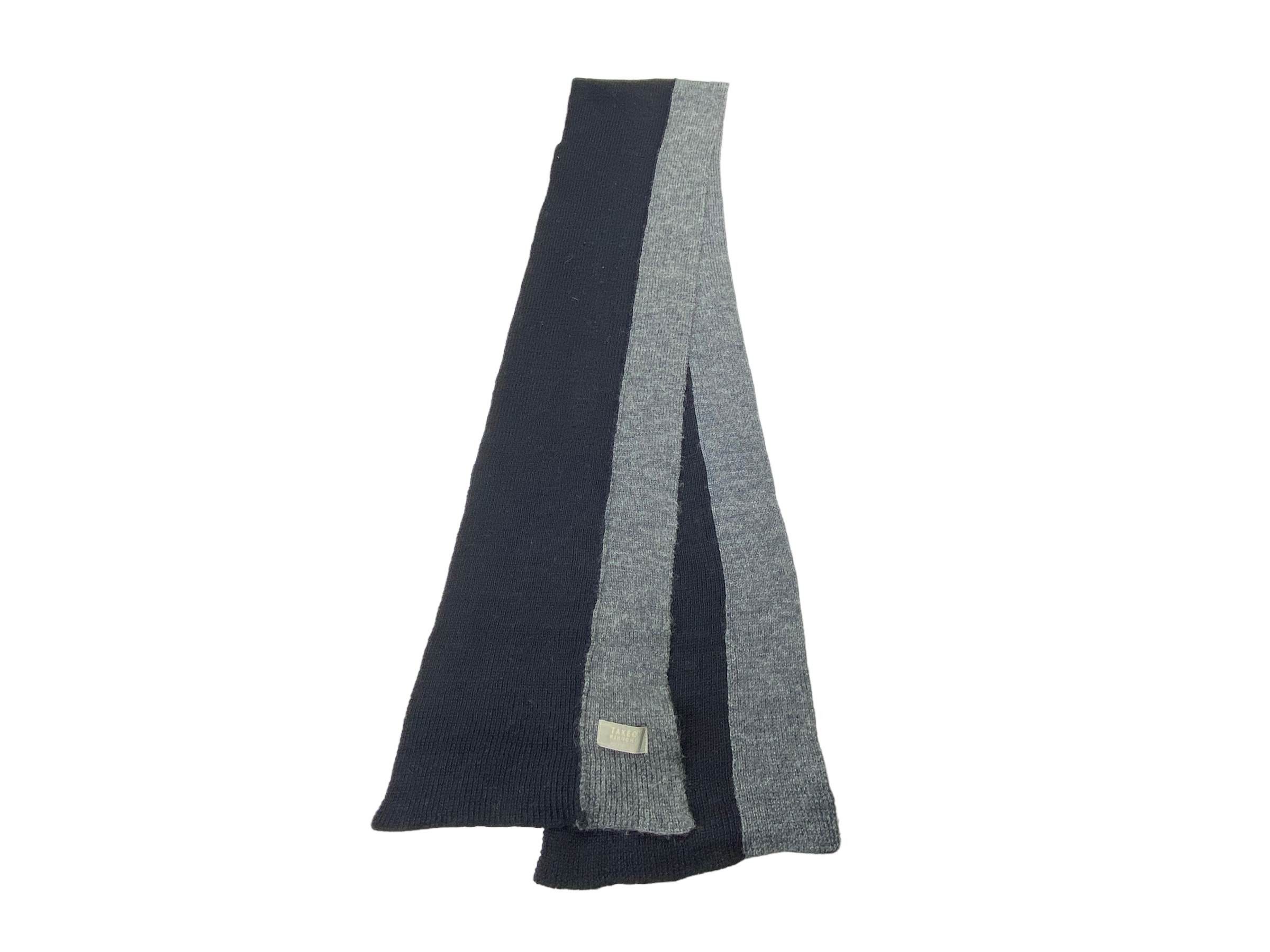 Takeo Kikuchi × Vintage Takeo Kikuchi scarf Knitted Pure Wool Vintage Scarves Size ONE SIZE - 2 Thumbnail