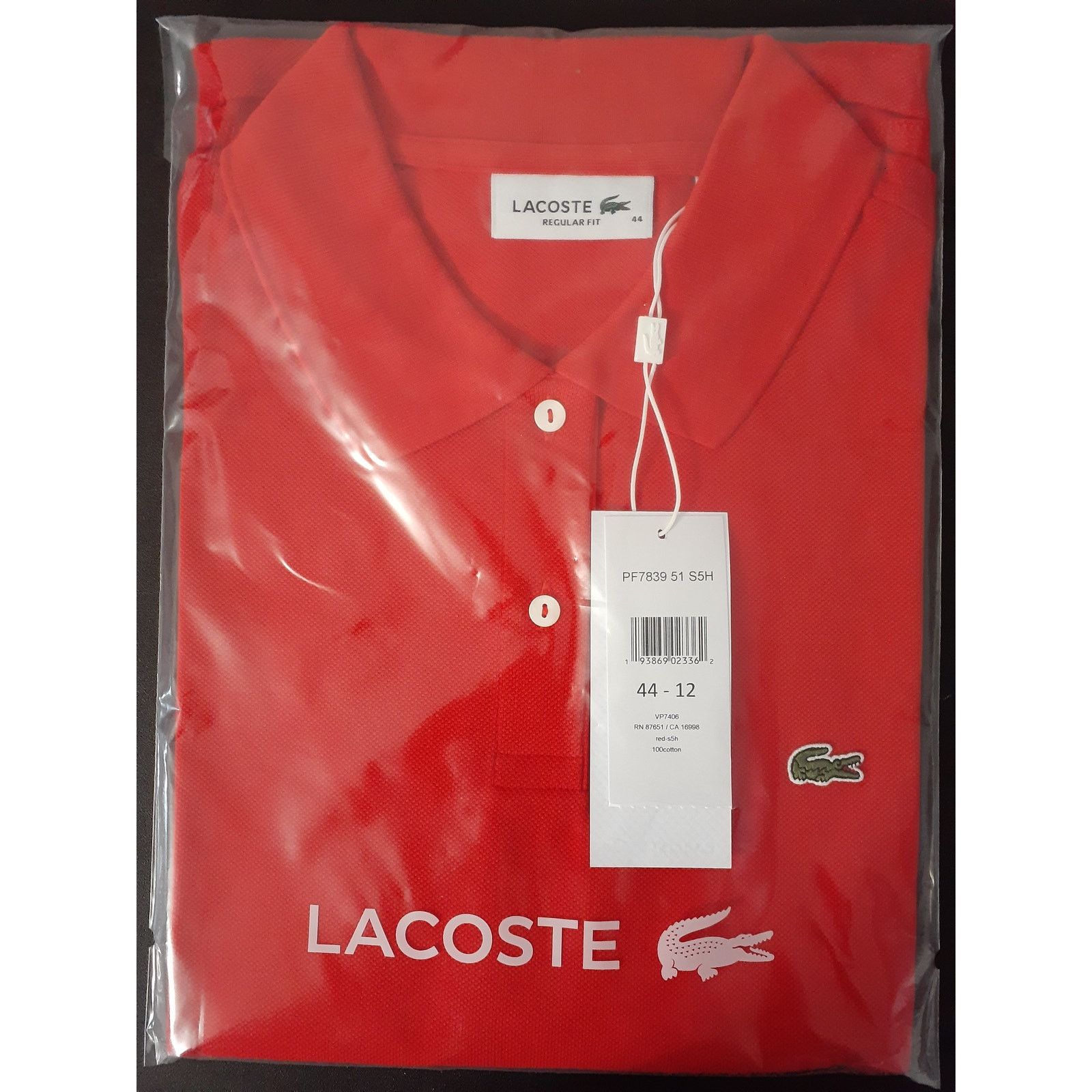 Lacoste Lacoste Women's Classic Fit Petit Piqu Polo, Corrida, 12 Size XL / US 12-14 / IT 48-50 - 2 Thumbnail