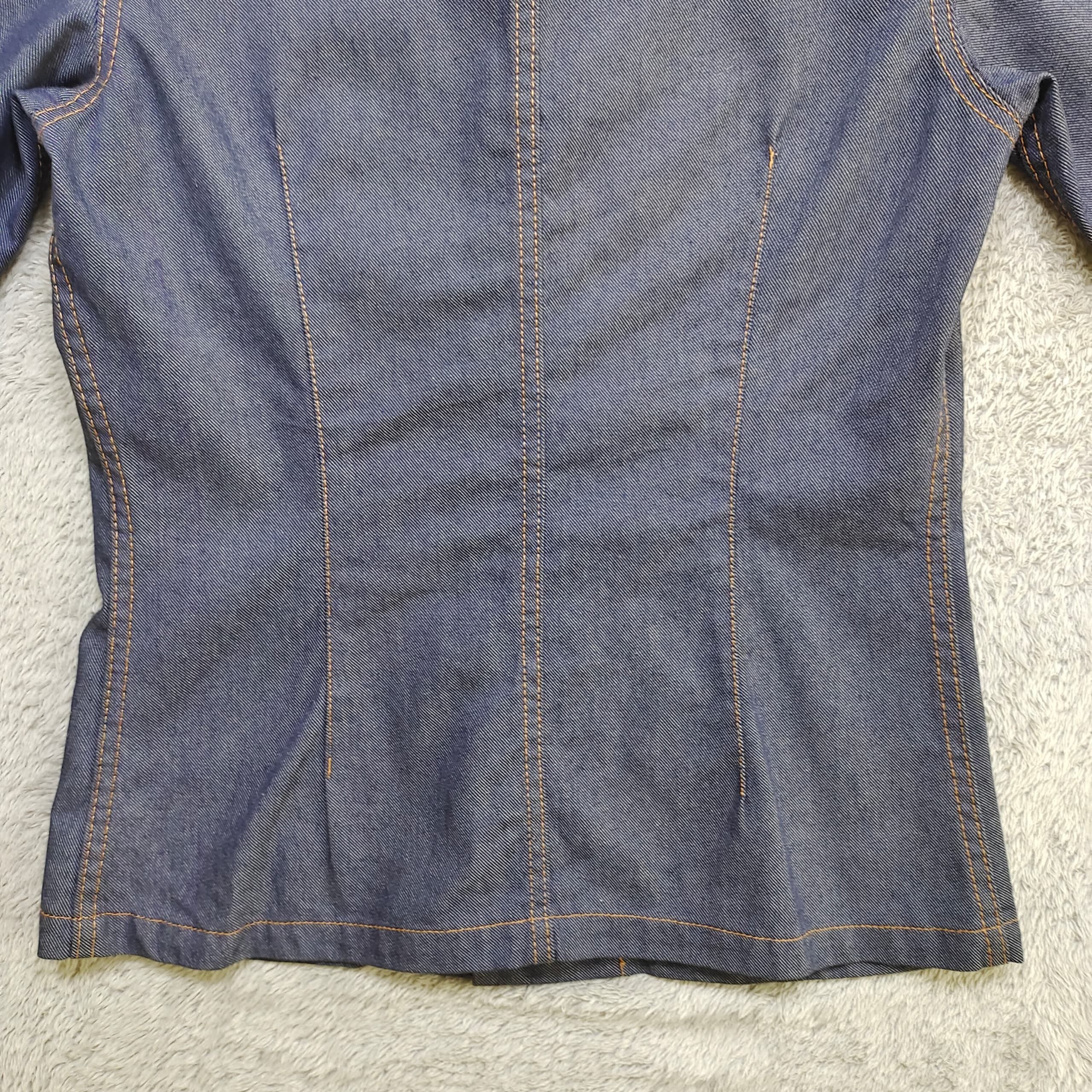 CABANE de ZUCCa ZUCCA Travail Denim Short Sleeve Shirt button up, man/women Size XS / US 0-2 / IT 36-38 - 7 Thumbnail