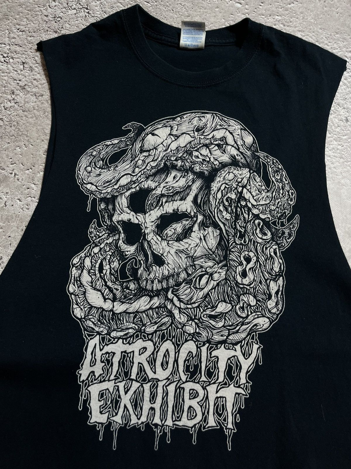 Band Tees × Rap Tees × Vintage Vintage Danny Brown Atrocity Exhibition sleeveless Tank Top Size US L / EU 52-54 / 3 - 3 Thumbnail