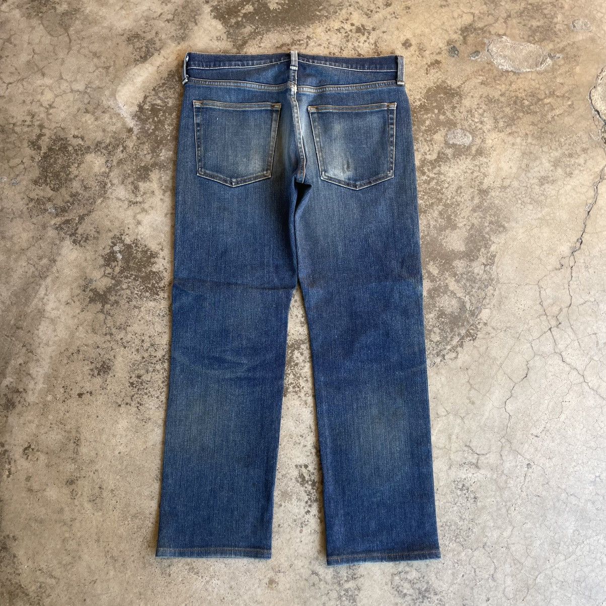 Japanese Brand 🔥🇯🇵Vintage Good Day Japan Made Stoned Washed Denim Jeans Size US 32 / EU 48 - 4 Thumbnail