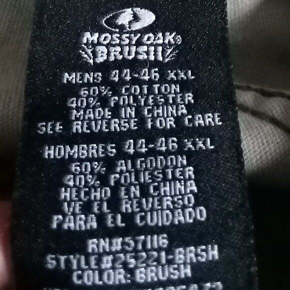 Mossy Oaks Mossy Oak Brush Camouflage Cargo Pants Hunting Size US 36 / EU 52 - 6 Thumbnail
