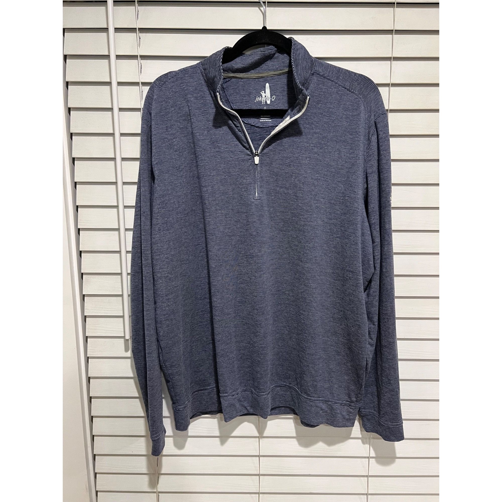 johnnie-O Johnnie-O Cotton 1/4 Zip Pullover - Size L Size US L / EU 52-54 / 3 - 1 Thumbnail
