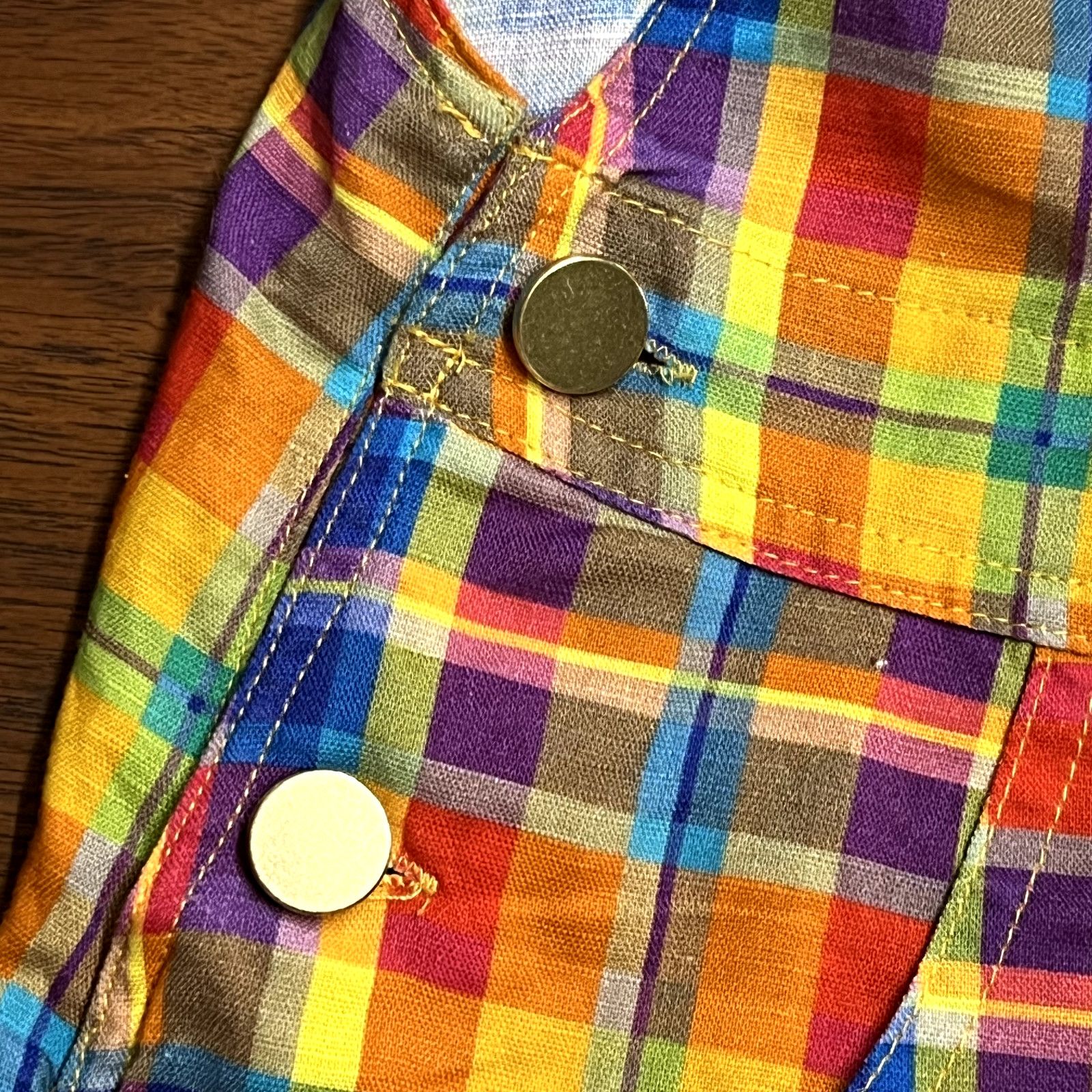 WeWoreWhat $128 NWT WeWoreWhat Danielle Bernstein Rainbow Overall Sz S Size 34" / US 12 / IT 48 - 5 Thumbnail