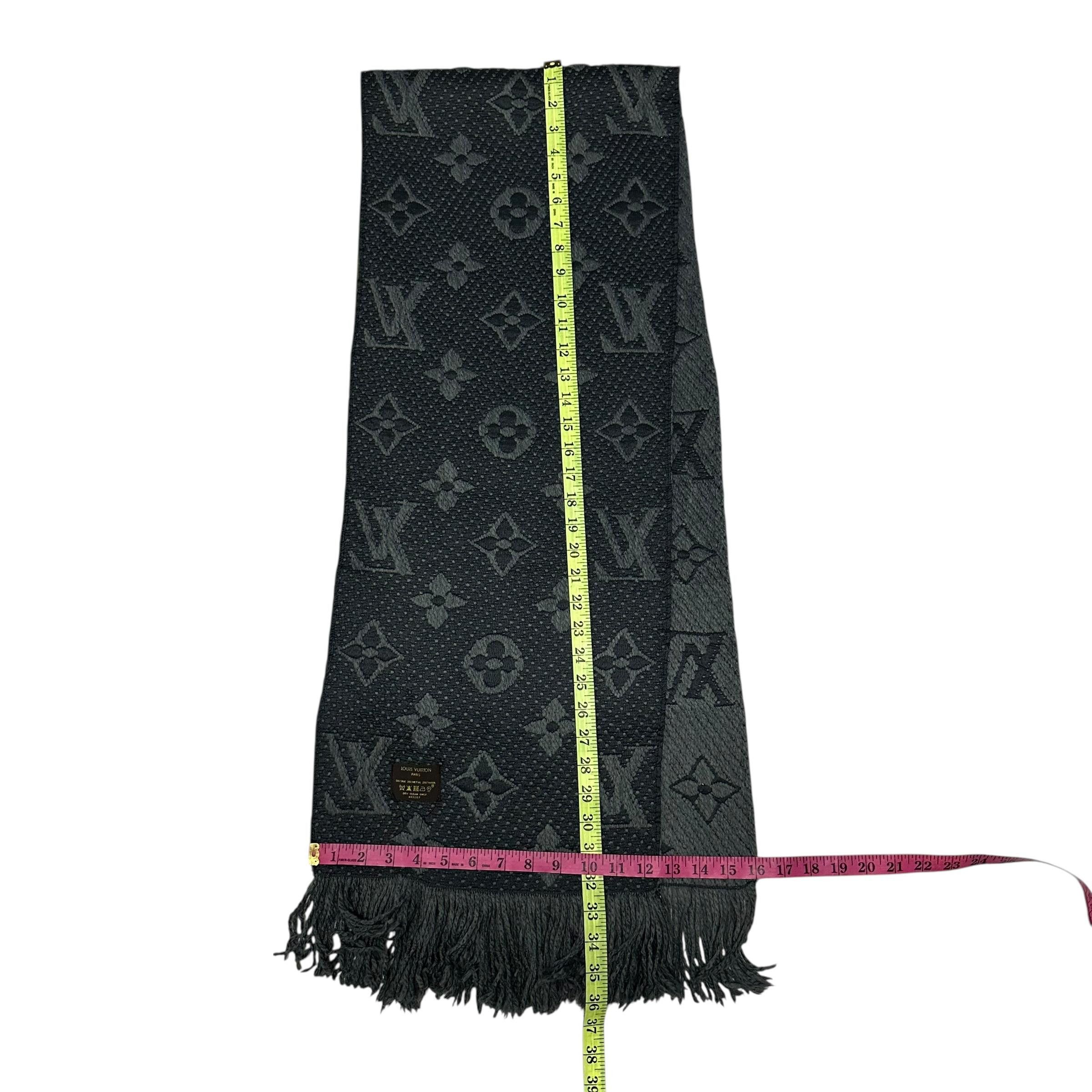 Louis Vuitton LOUIS VUITTON Monogram Silk Metal Wool Muffler Size ONE SIZE - 7 Thumbnail