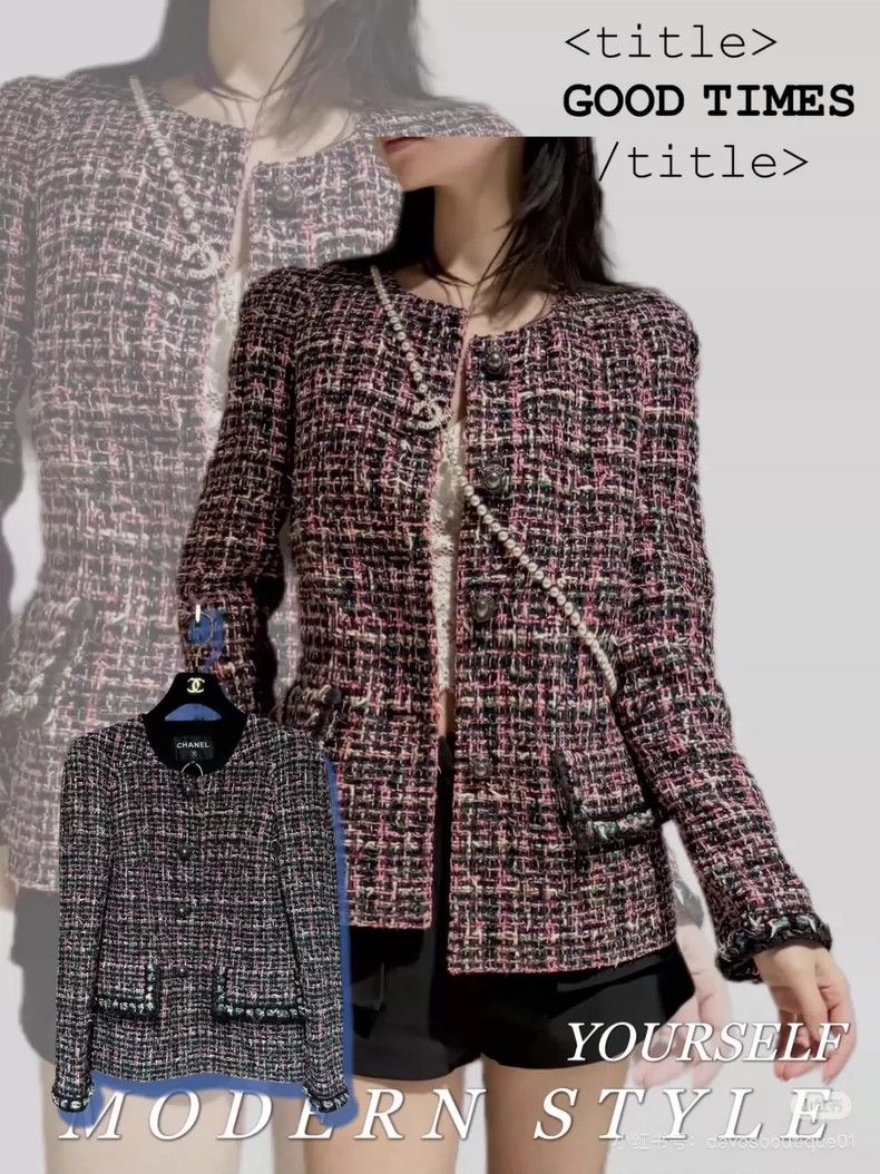 Chanel Chanel 19p Early spring pink purple and green mixed color Size XS / US 0-2 / IT 36-38 - 7 Thumbnail