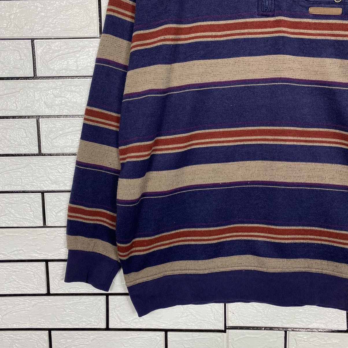 Japanese Brand Vintage Sweatshirt Striped Nicole Morrison Issey Miyake Size US L / EU 52-54 / 3 - 5 Thumbnail