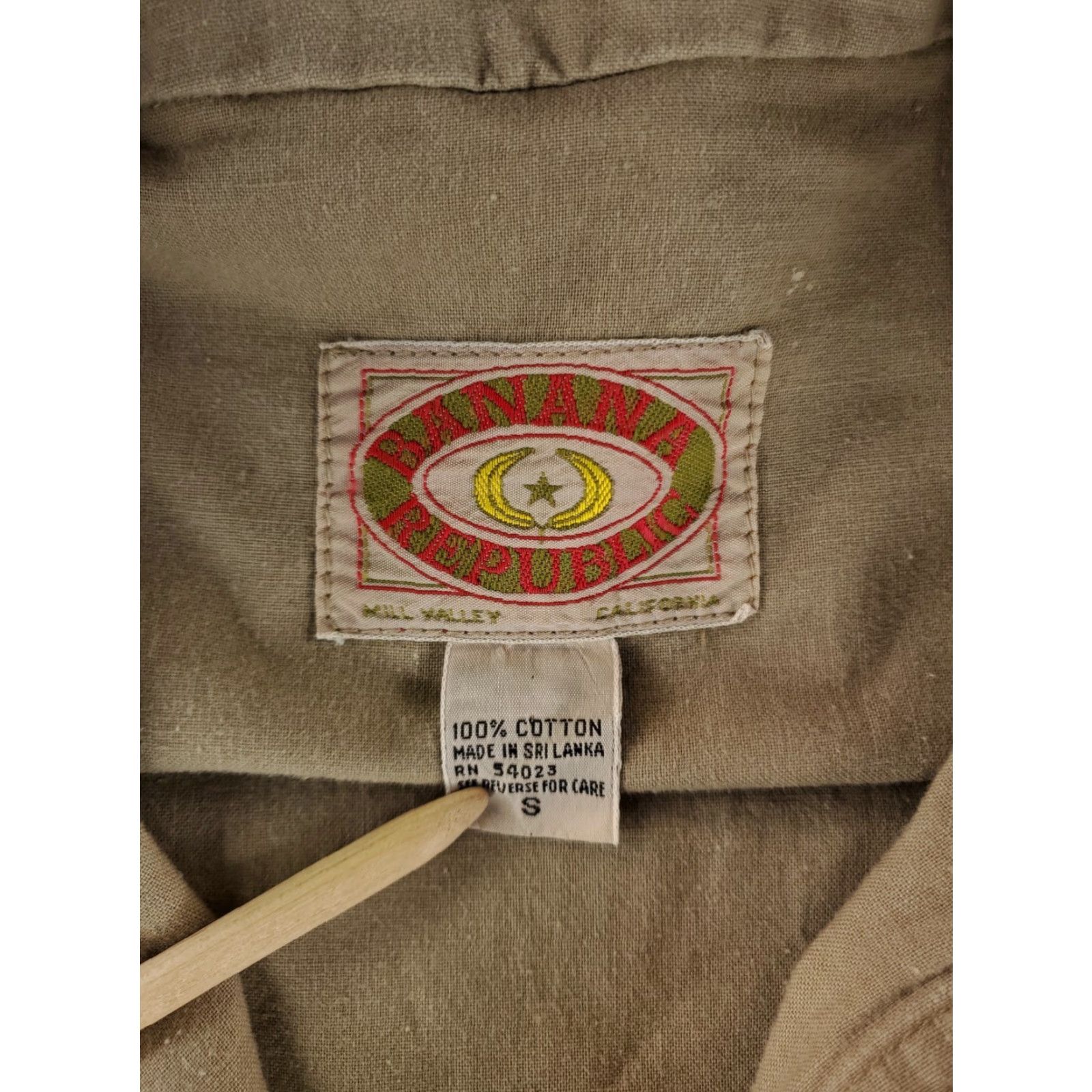Banana Republic VINTAGE Banana Republic Vest Full Zip Hooded Safari Photographer Beige Tan Mens S Size S Modern 80s Style Mens Vest Size US S / EU 44-46 / 1 - 2 Thumbnail