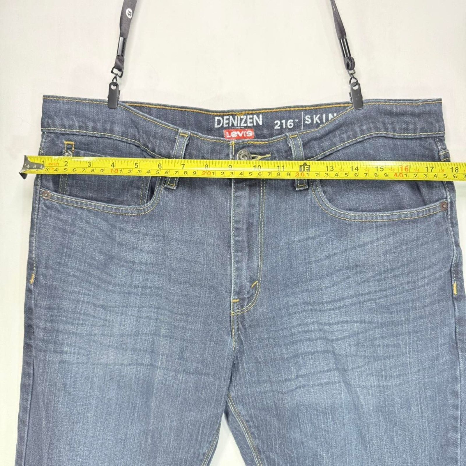 Levi's Vintage 2011 Levi’s Denzen Dark Wash Jeans W36 X L32 Size US 36 / EU 52 - 5 Thumbnail
