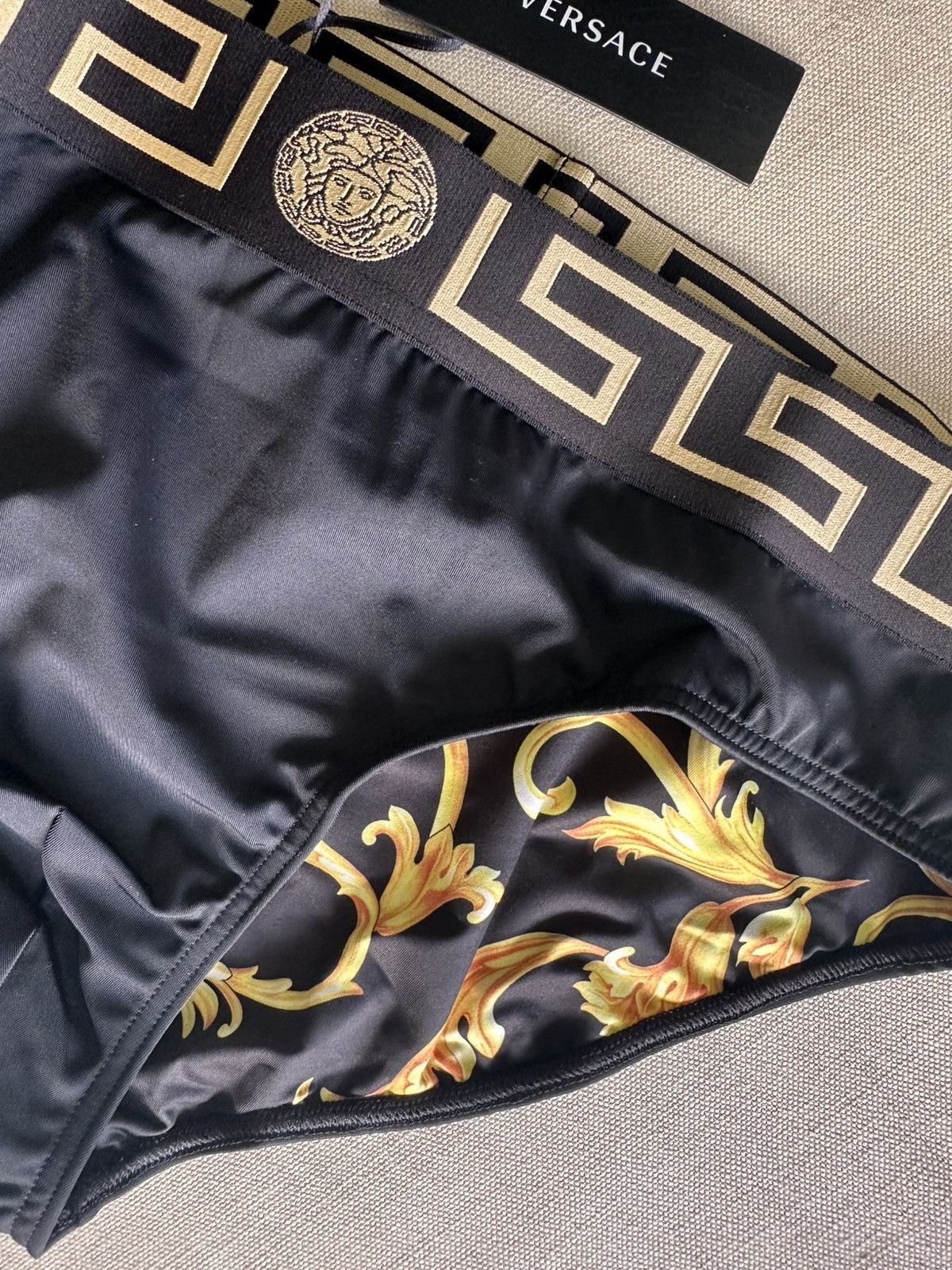 Versace Swim slip Versace new with tag Size US 38 / EU 54 - 4 Thumbnail