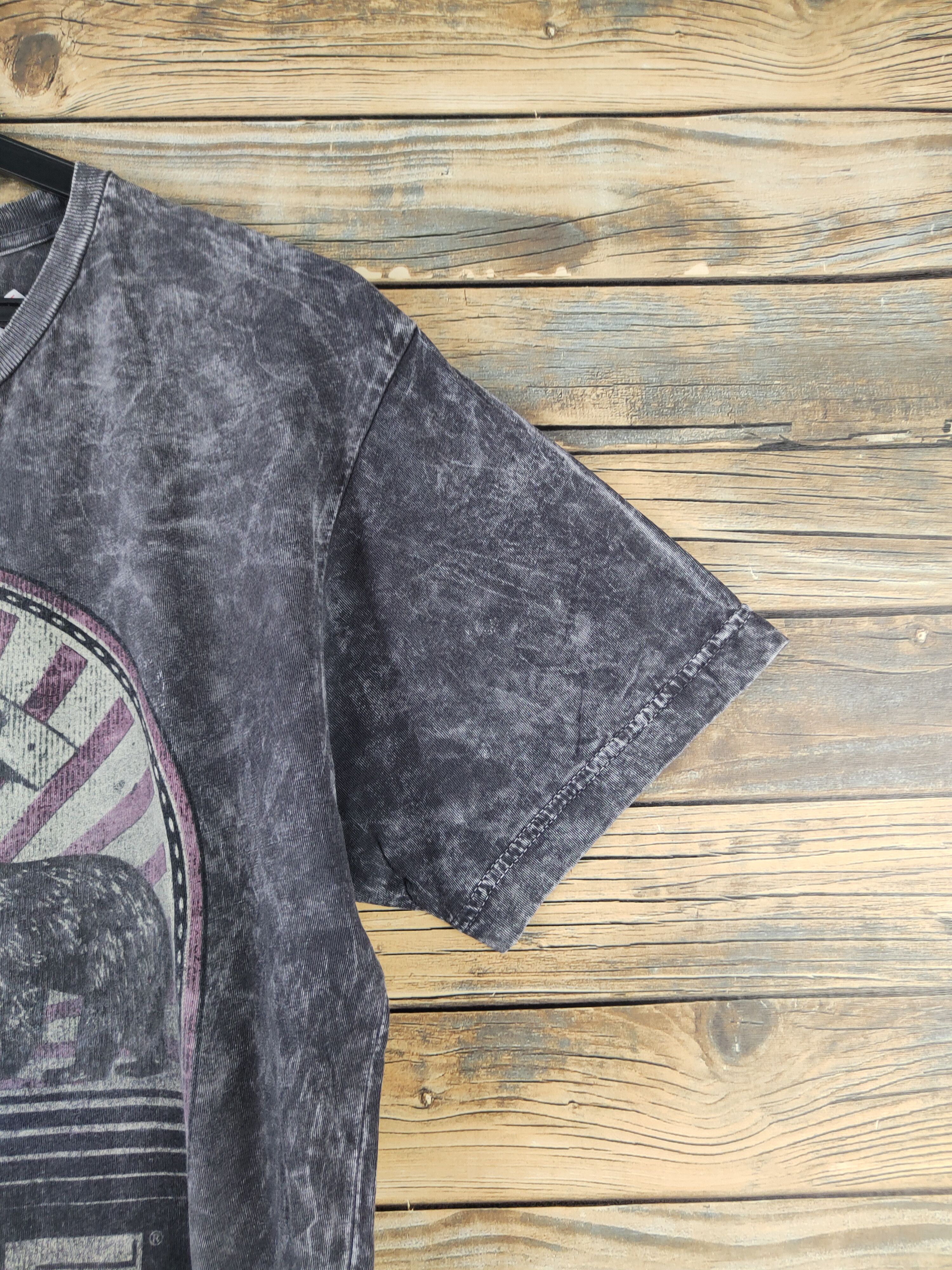 Levi's DL Levi's Black acid wash Short Sleeve T-shirt #1021 Size US M / EU 48-50 / 2 - 7 Thumbnail