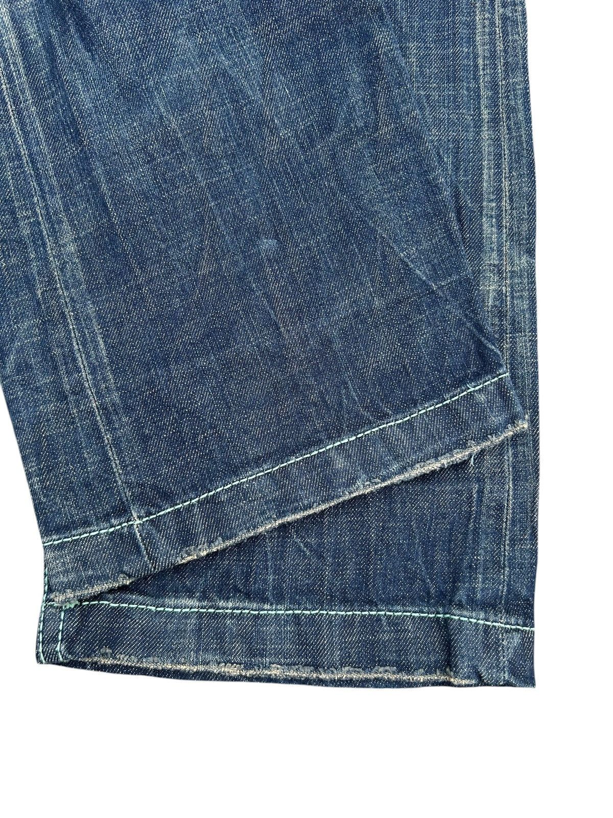 Kapital YOSHITOMO NARA LOLITA Vintage Distressed Rusty Denim Jeans Size US 34 / EU 50 - 17 Thumbnail
