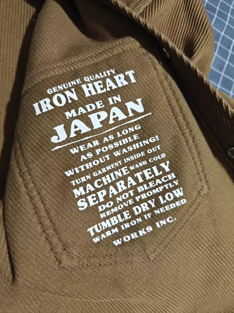 Iron Heart Iron Heart Soft twill fabric 14oz two-color western shirt Size US XL / EU 56 / 4 - 4 Thumbnail