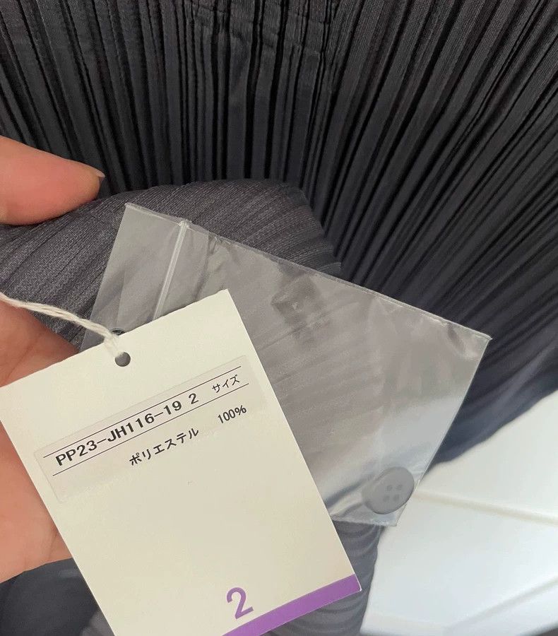 Issey Miyake Issey Miyake size:2 Grey pleated dress Size S / US 4 / IT 40 - 3 Thumbnail