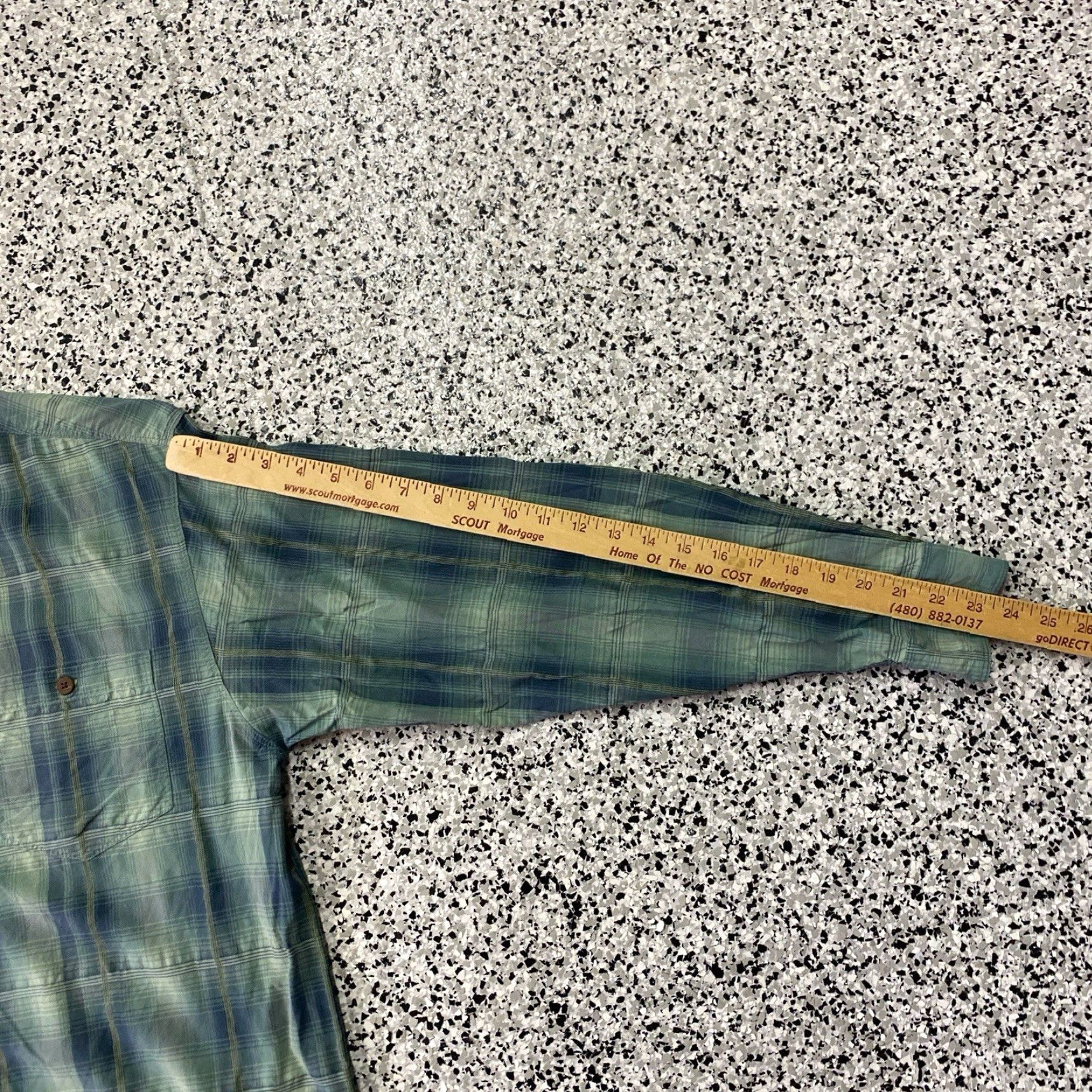 Tommy Bahama Tommy Bahama Shirt Silk Button Up Mens Medium Green Plaid Size US M / EU 48-50 / 2 - 4 Thumbnail