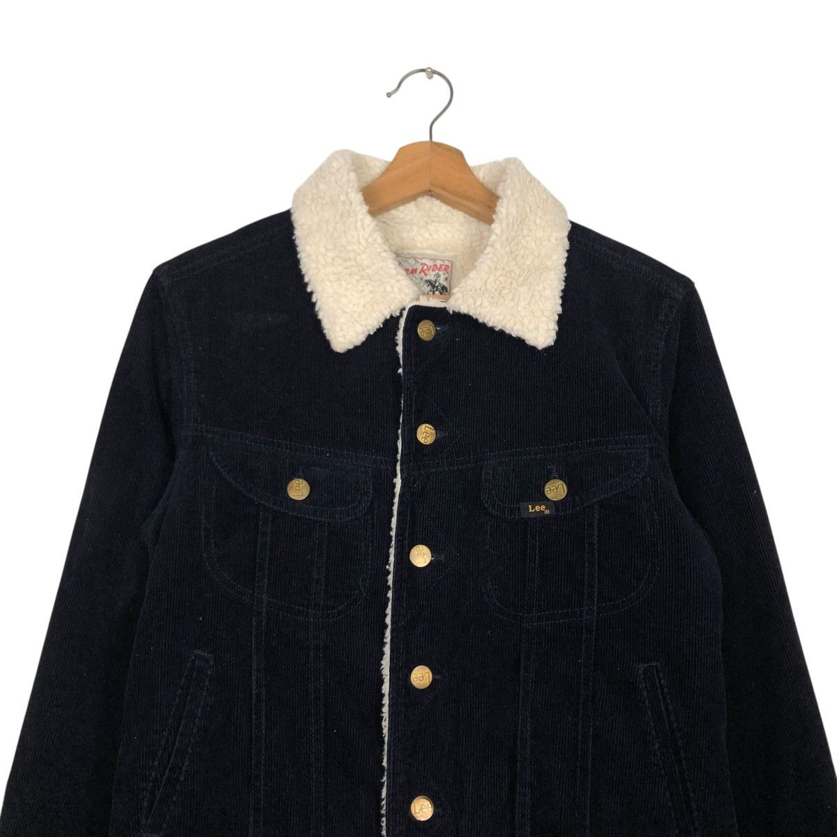 Lee 🔥VINTAGE TRUCKER CORDUROY JACKET LEE STORM RIDER BLANKET Size US M / EU 48-50 / 2 - 5 Thumbnail