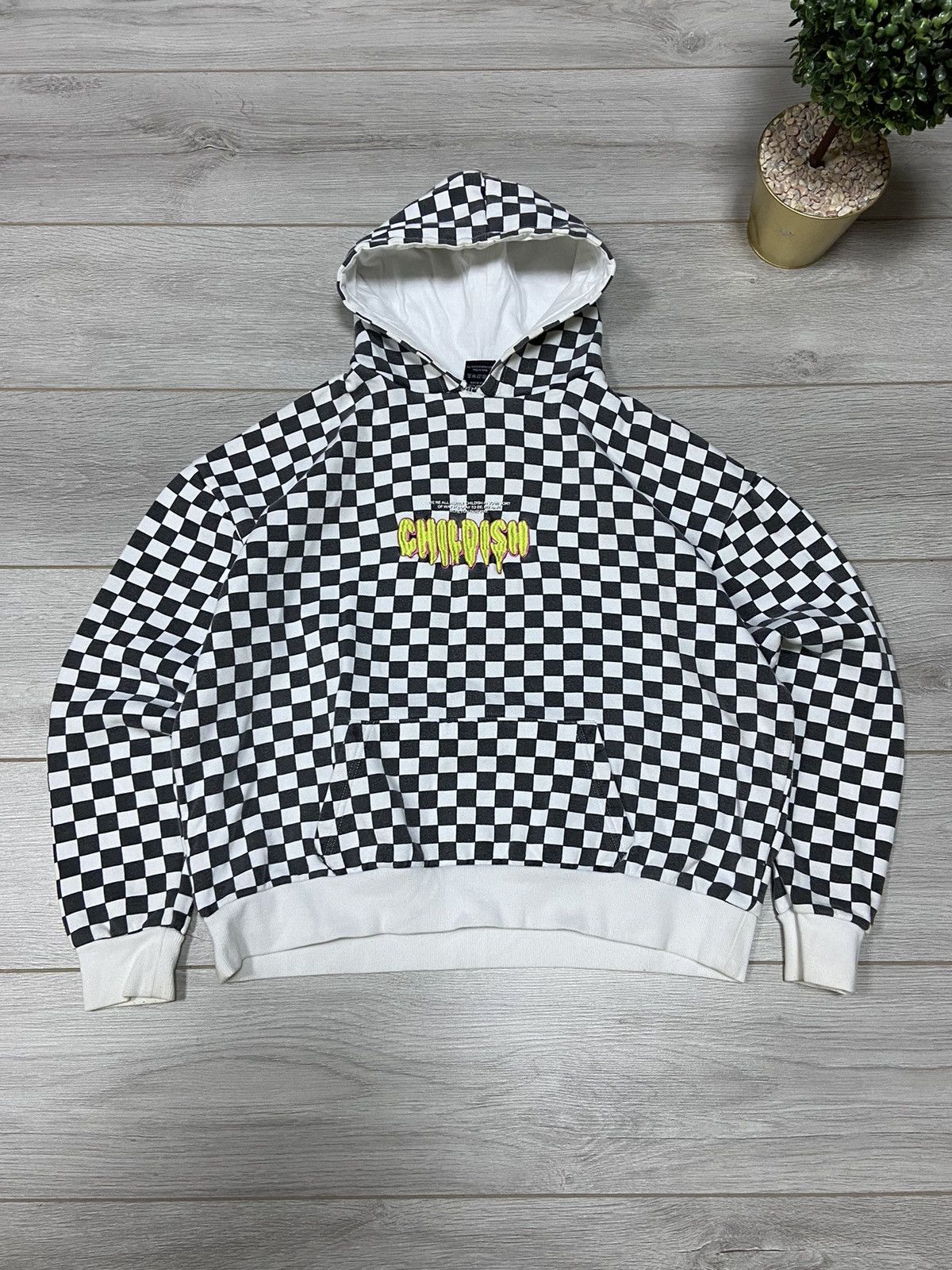 Vintage Childish dont expose to sunlight crazy vintage hoodie Size US M / EU 48-50 / 2 - 2 Thumbnail