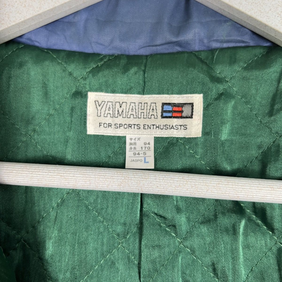 Japanese Brand 🔥 VINTAGE YAMAHA TEAM BOMBER JACKET Size US L / EU 52-54 / 3 - 17 Thumbnail
