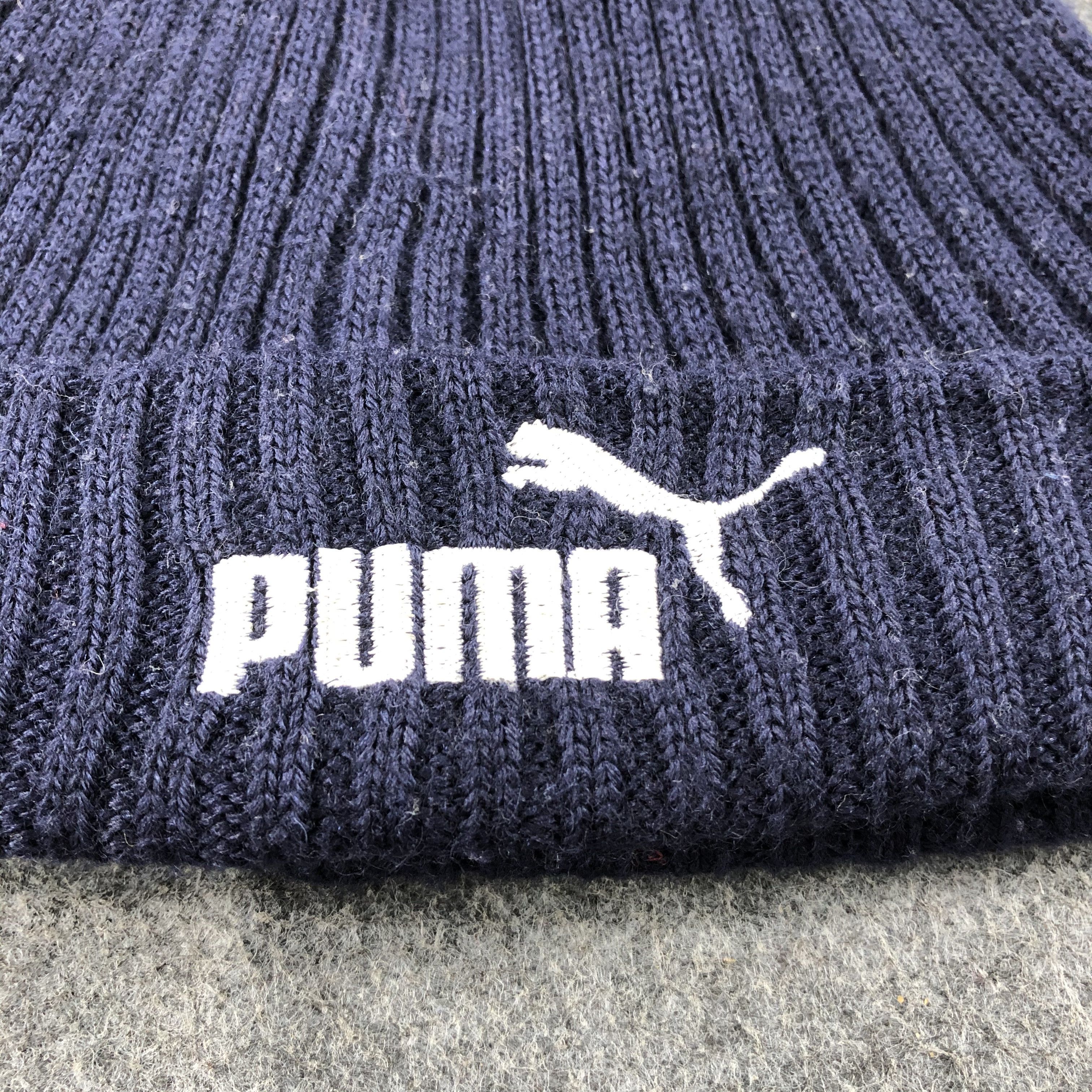 Puma Puma Fisherman Pleated Beanie Snowcap Snow Hat B462 Size ONE SIZE - 4 Thumbnail