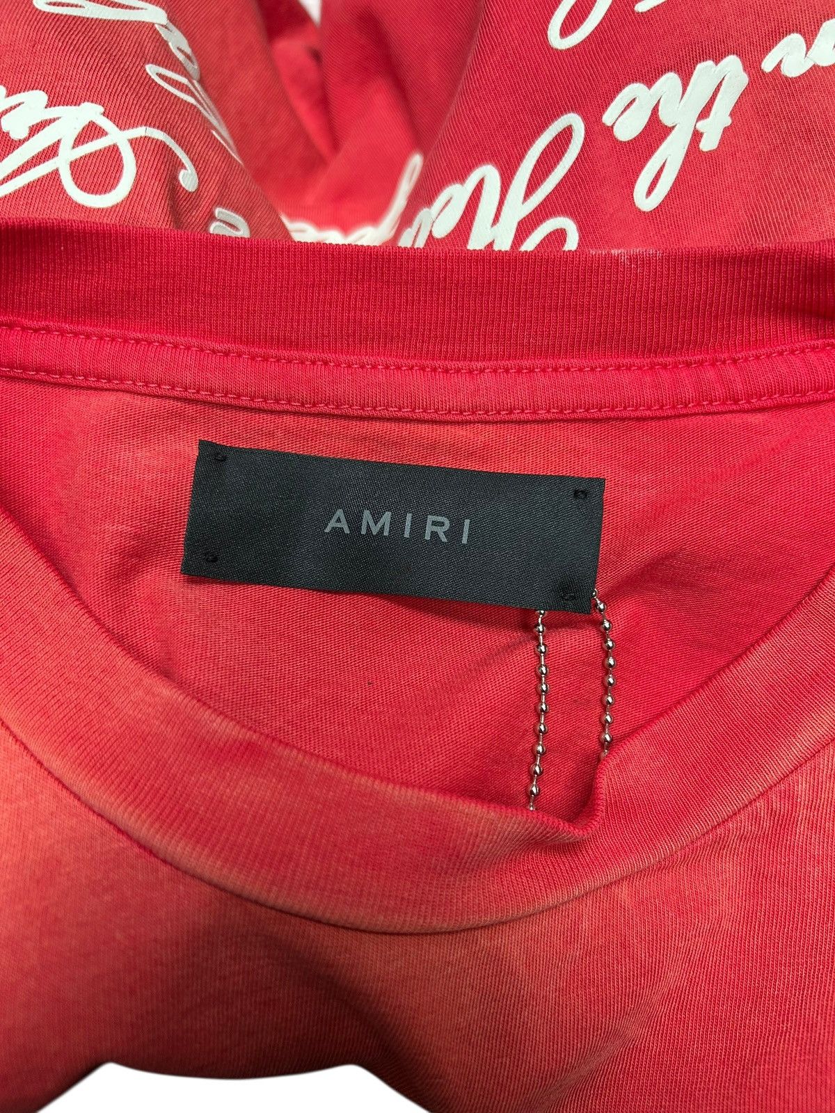 Amiri Amiri Collegiate Tee - BNWT Size Small Size US S / EU 44-46 / 1 - 5 Thumbnail