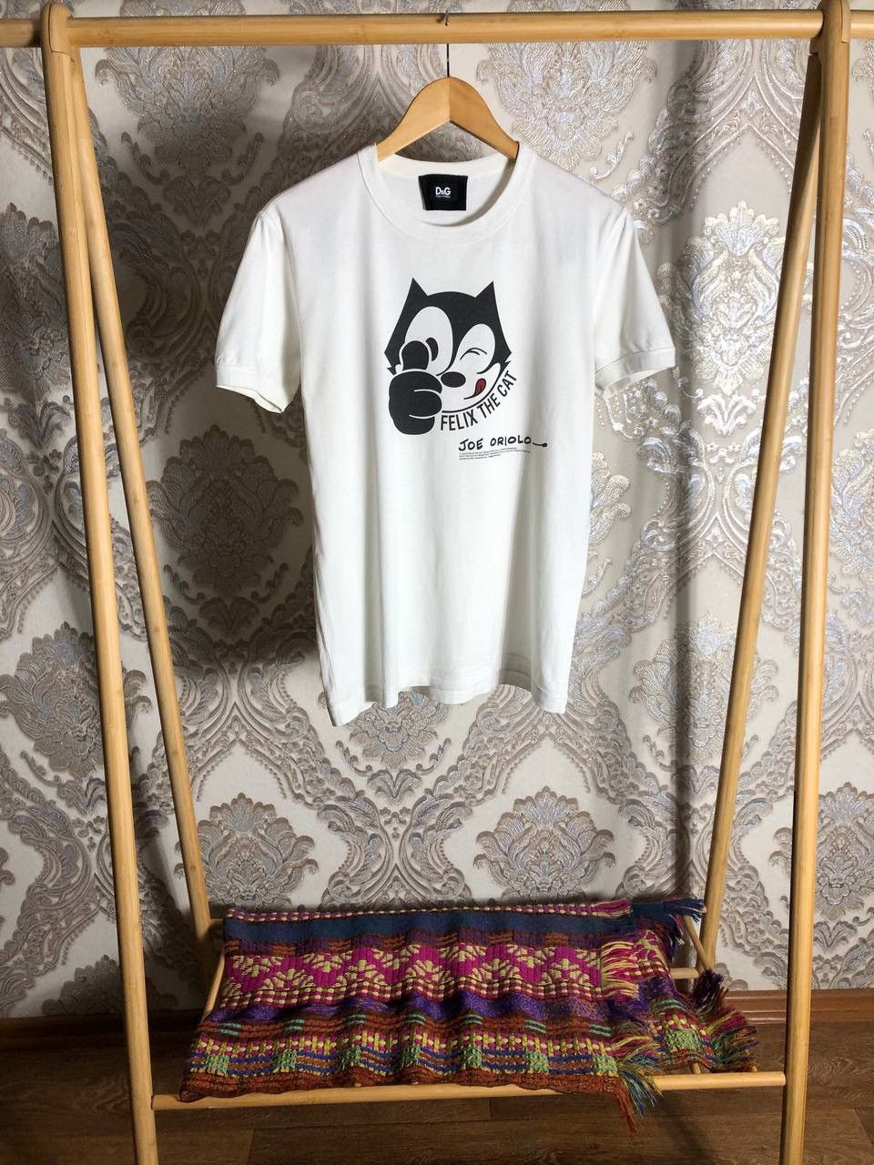 Dolce & Gabbana VINTAGE DOLCE & GABBANA FELIX THE CAT DESIGNER T-SHIRT Y2K Size US M / EU 48-50 / 2 - 2 Thumbnail