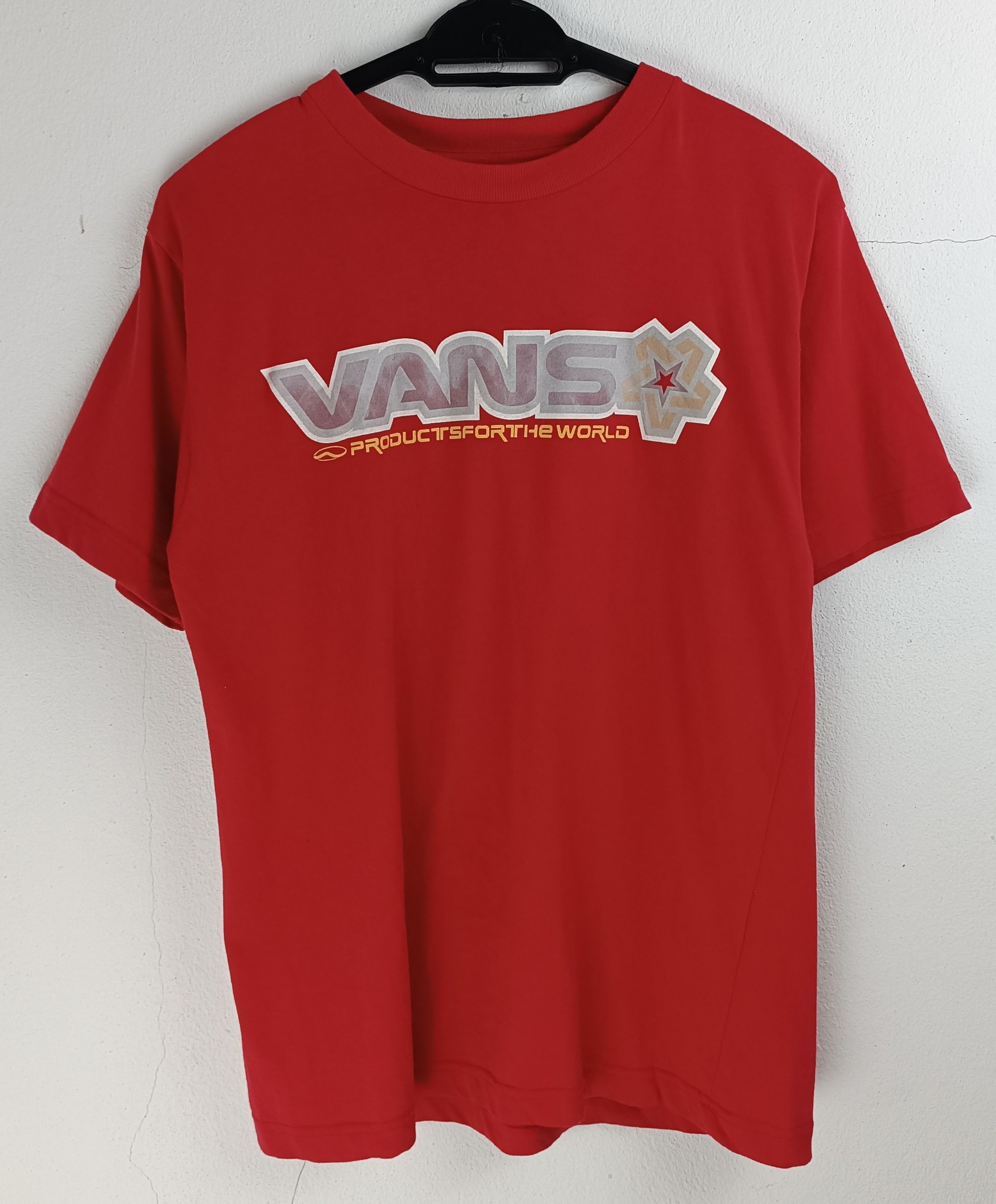 Vans VINTAGE 2000s VANS SKATEBOARD BIG LOGO VERY RARE TEE Size US S / EU 44-46 / 1 - 3 Thumbnail